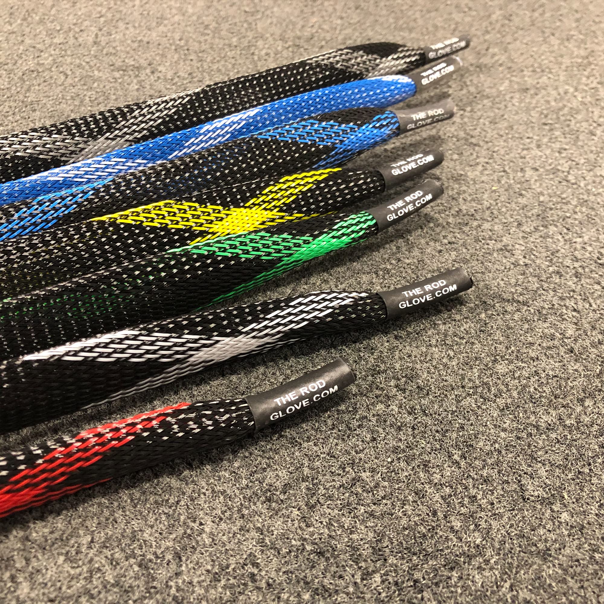 The Rod Glove Casting Rod Glove Standard | 5.25' Fishing Rod Sleeve That Fits Rods 6.5' - 7.5', The Original Nylon Mesh Rod Protector