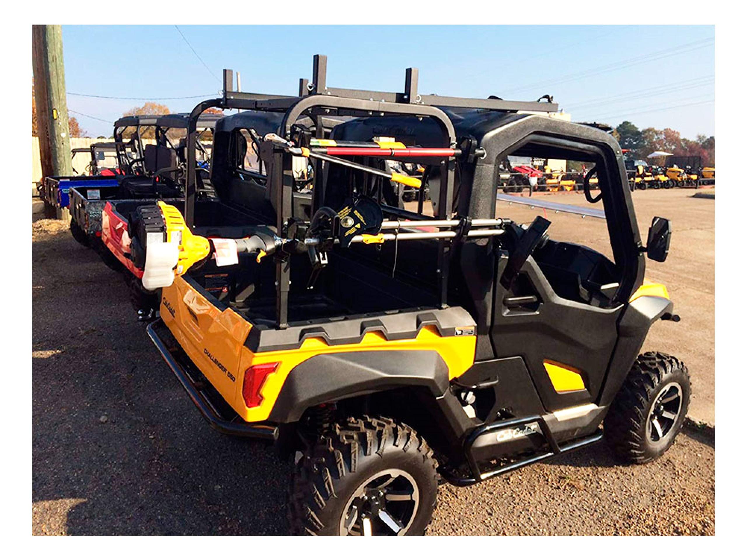 Implement Holders Kit Great Day - Intended for Tractor Tool Tray or UTV Multi-Fit Rear Utility Rack, TTIH402, Black