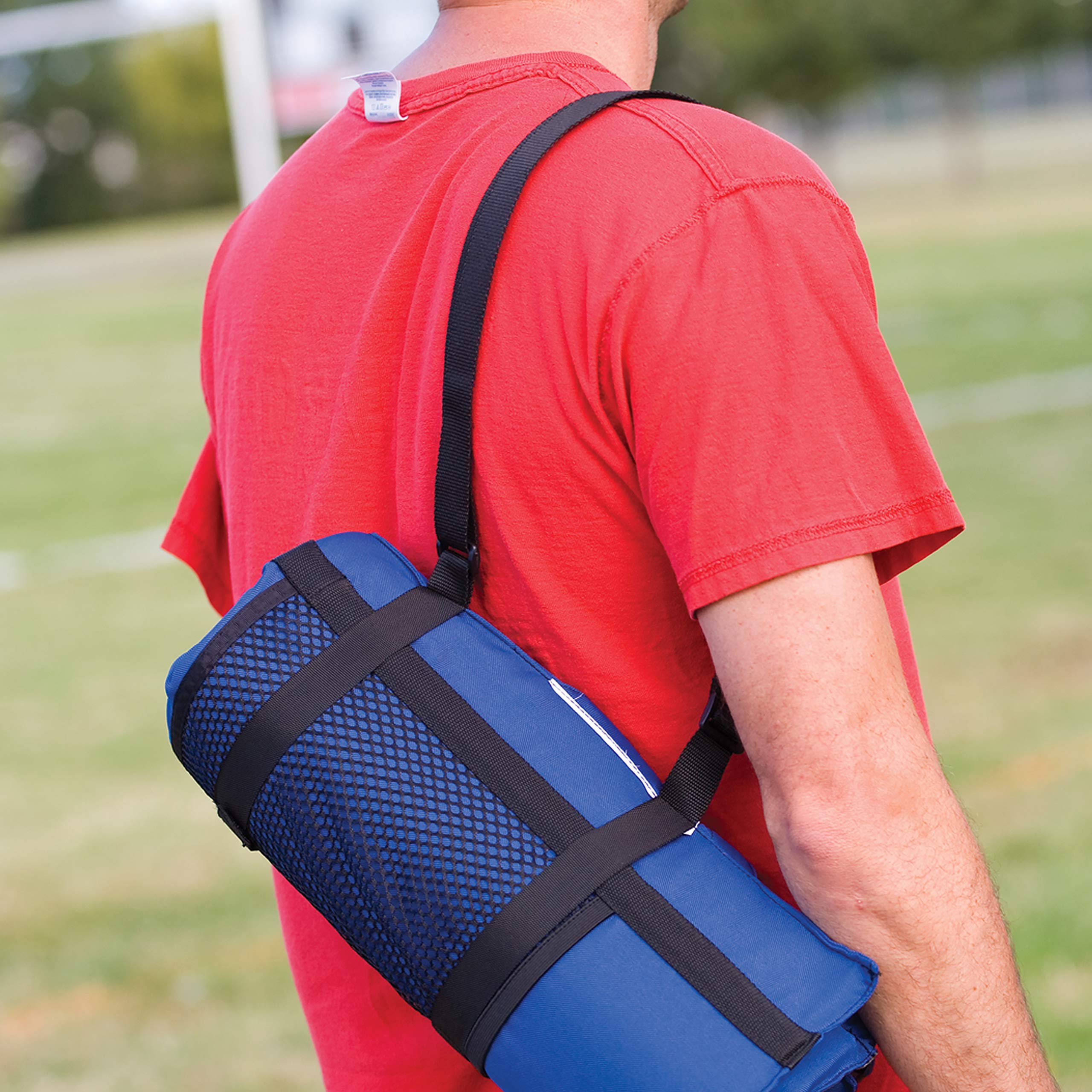 Portable Coleman Stadium Seat | Cushion Bleacher with Backrest | Lightweight Padded Seat Cushion