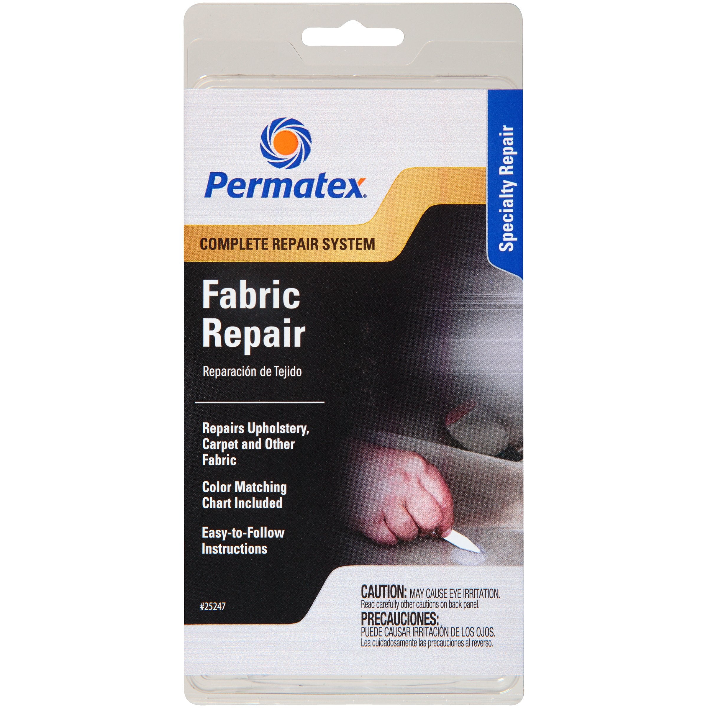 Fabric Repair Kit Permatex 25247, Single Unit, Gel