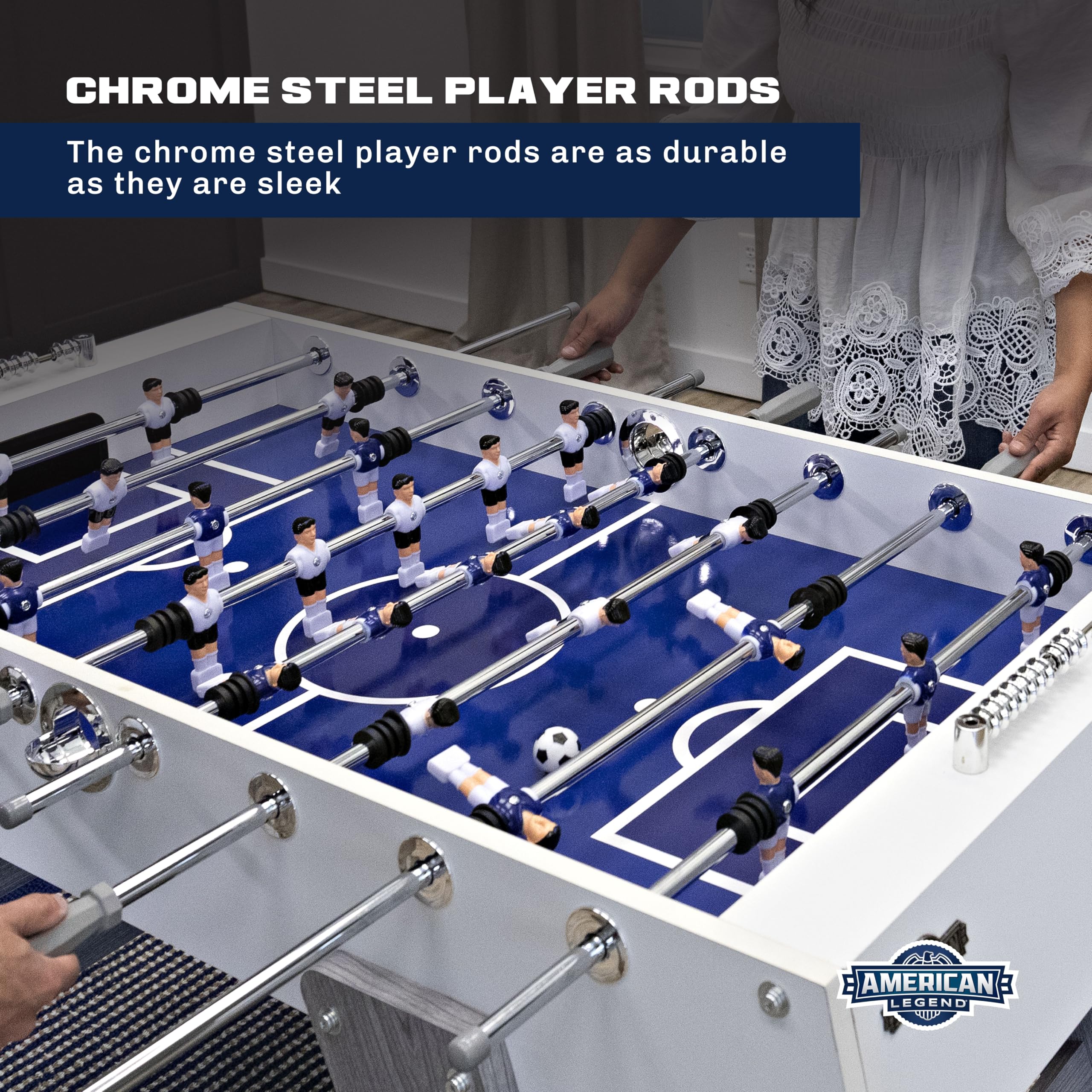 Kirkwood and Manhattan Styles - American Legend Foosball Tables