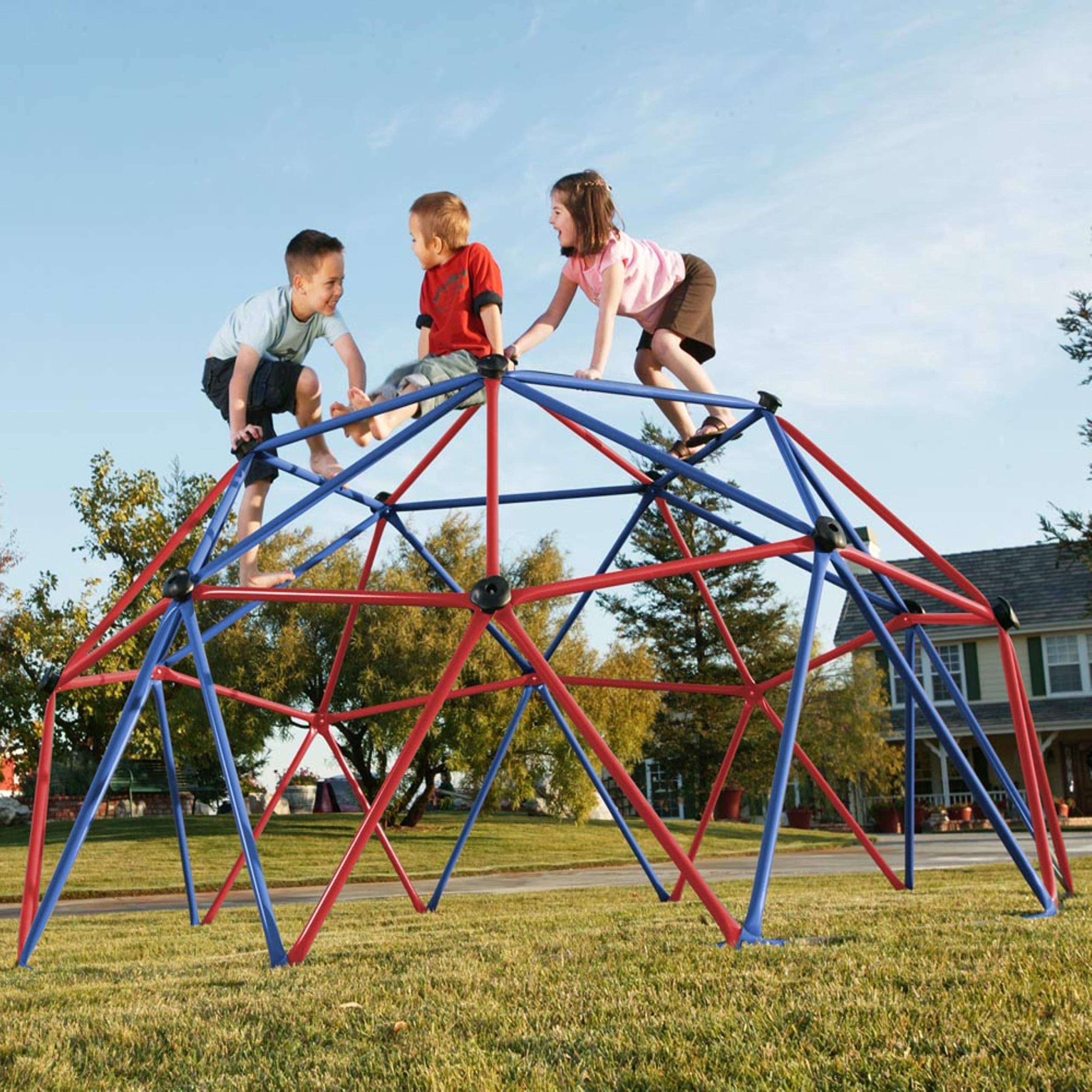 Geometric Dome Climber Lifetime Play Center (Primary Colors), 60-Inch