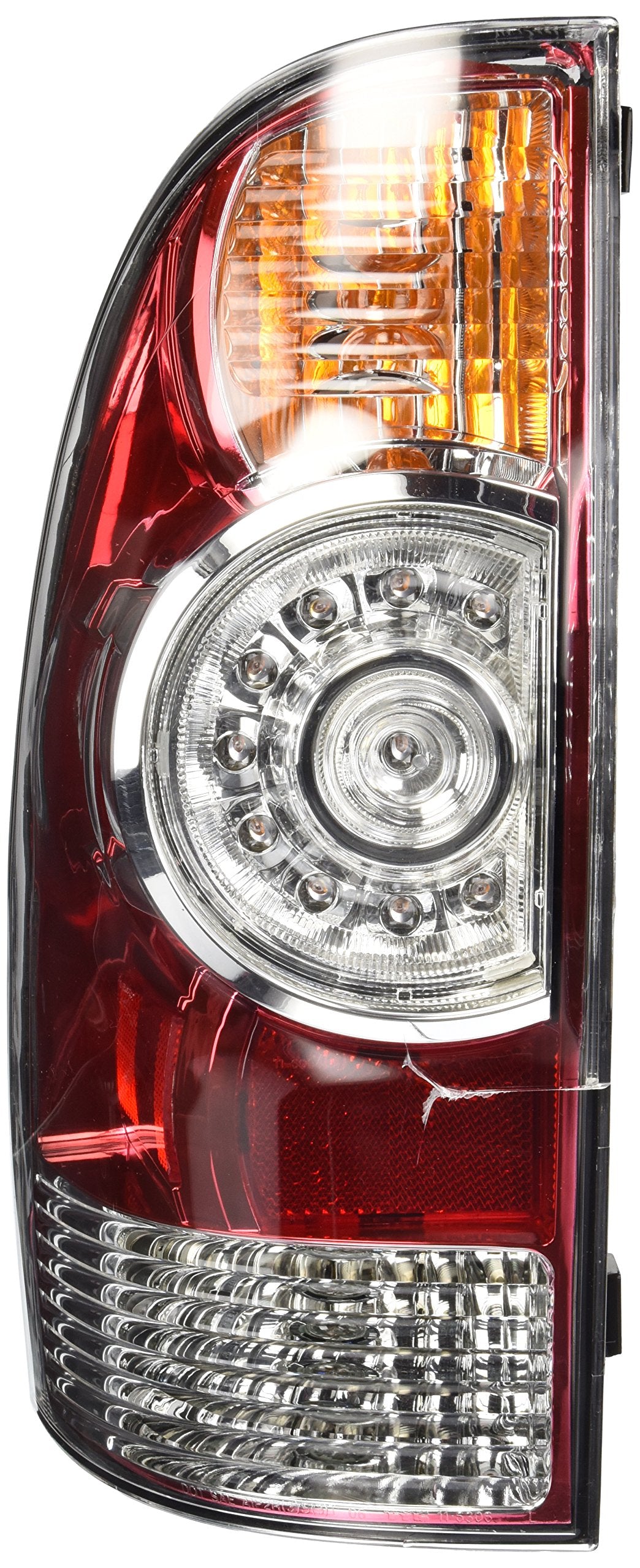Left TYC Tail Light Assembly Compatible with 2009-2015 Toyota Tacoma