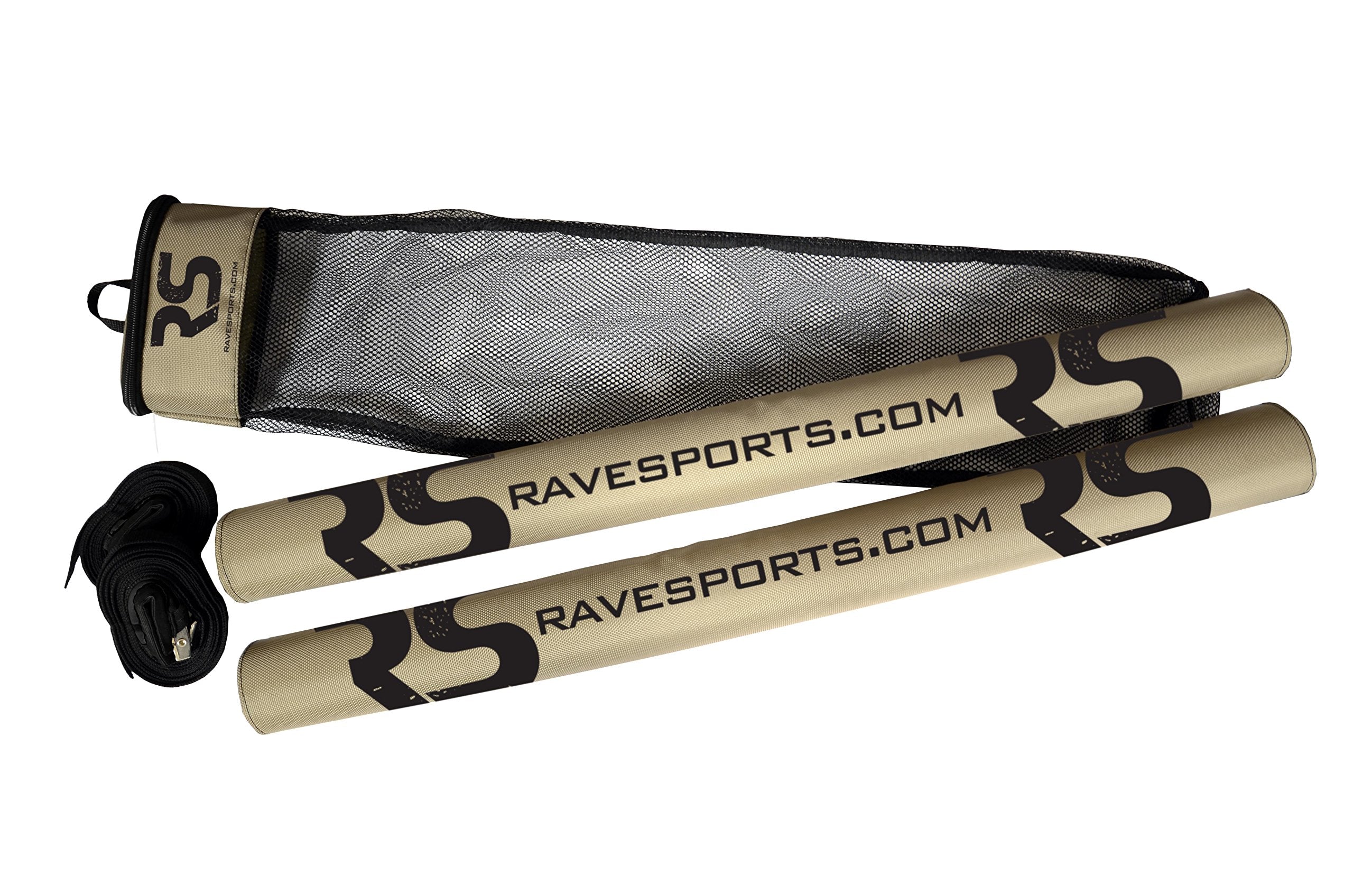 Cross Bar Rave 02500 Roof Pads with Straps for SUP Transport