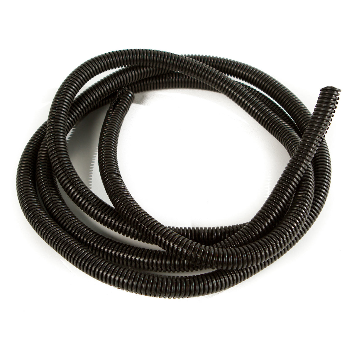 27031 American Terminal Black Split-Loom Cable Tubing, 100' (.38")