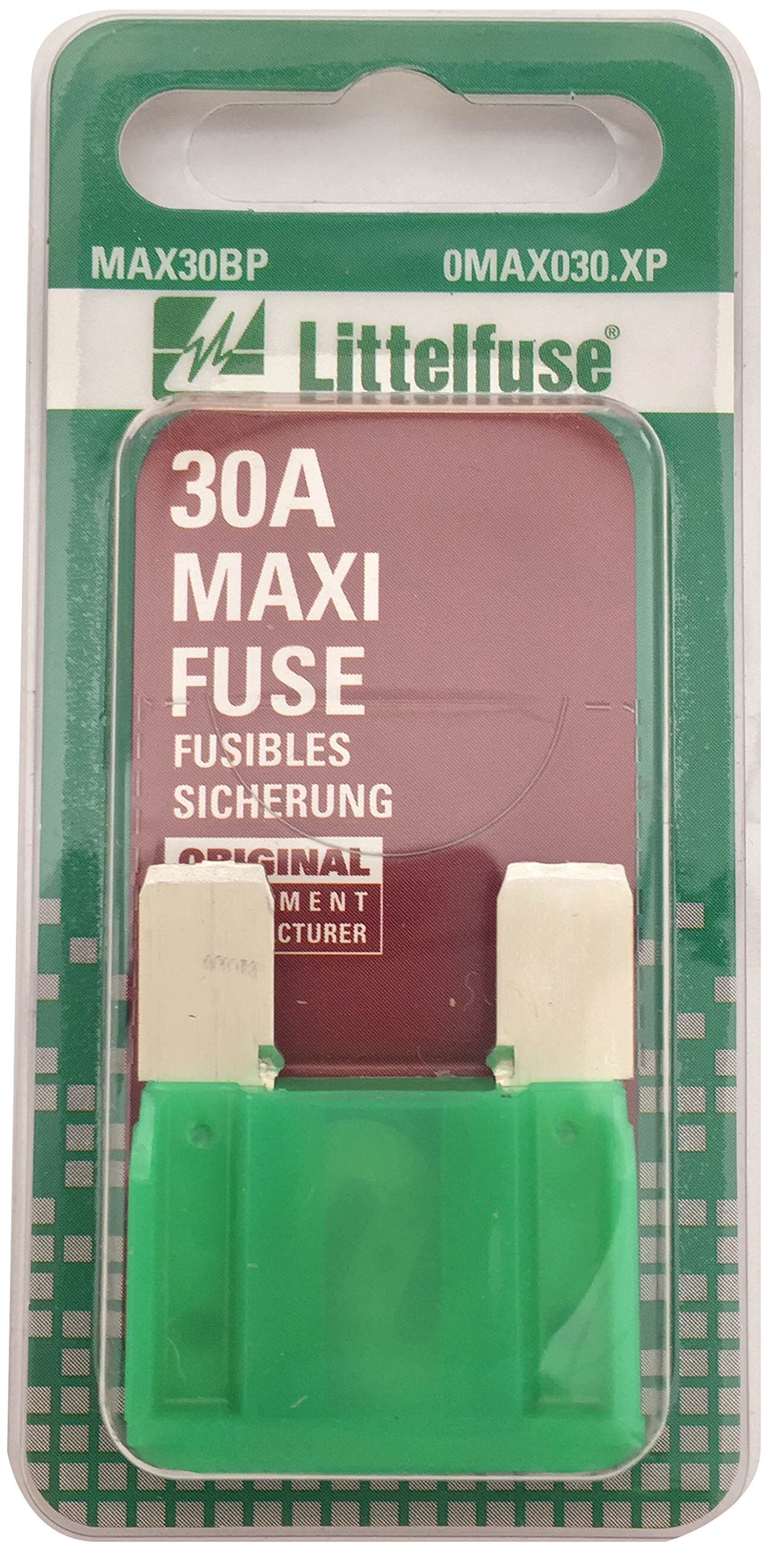 MAXI Slo-Blo Littelfuse 299 Series Automotive Blade Fuse