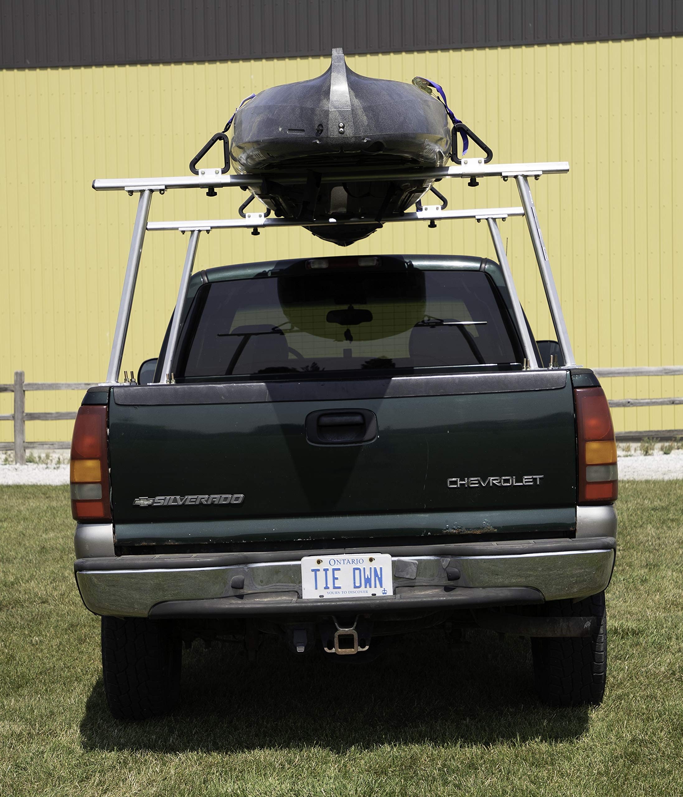 Aluminum Truck Rack Erickson 07705 (66.4" x 12.6" x 34" Assembled, 800lb Rated)