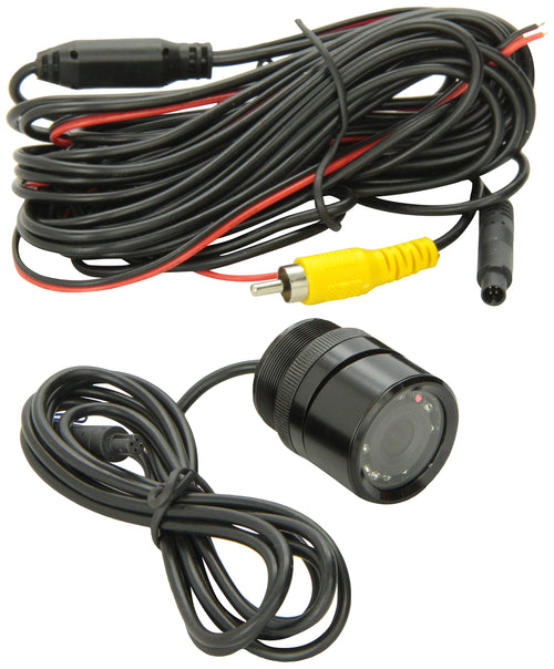 Metra Third Eye Camera Through-Hole with Wireless Video Transmitter and Receiver (Black), TE-THC