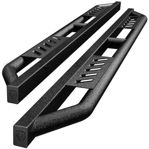 Tyger Auto Trax Side Steps with 2015-2026 Chevy Colorado GMC Canyon Compatible | Crew Cab | TG-TX7C29828 | Textured Black Rail Running Board