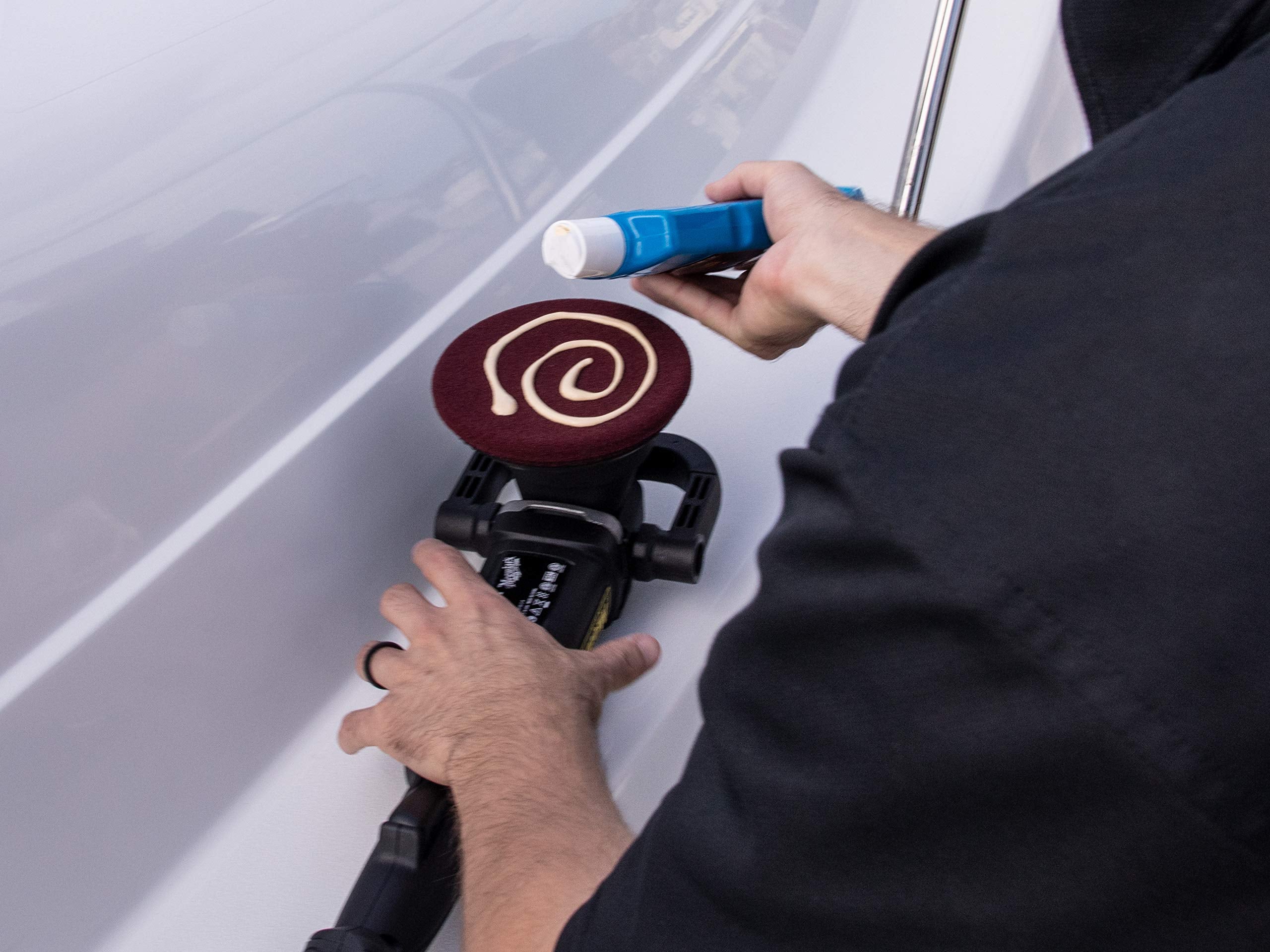 Marine/RV Meguiar's M4901 Heavy Duty Oxidation Remover, Water Spot, Stain, and Boat Scratch Remover for Vehicles with Gel Coat and Fiberglass Surfaces, 1 Gallon