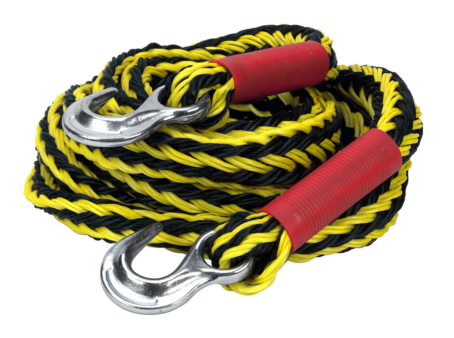 3/4" x 17' Heavy Duty Polypropylene Diamond Braided Tow Rope Performance Tool W1436