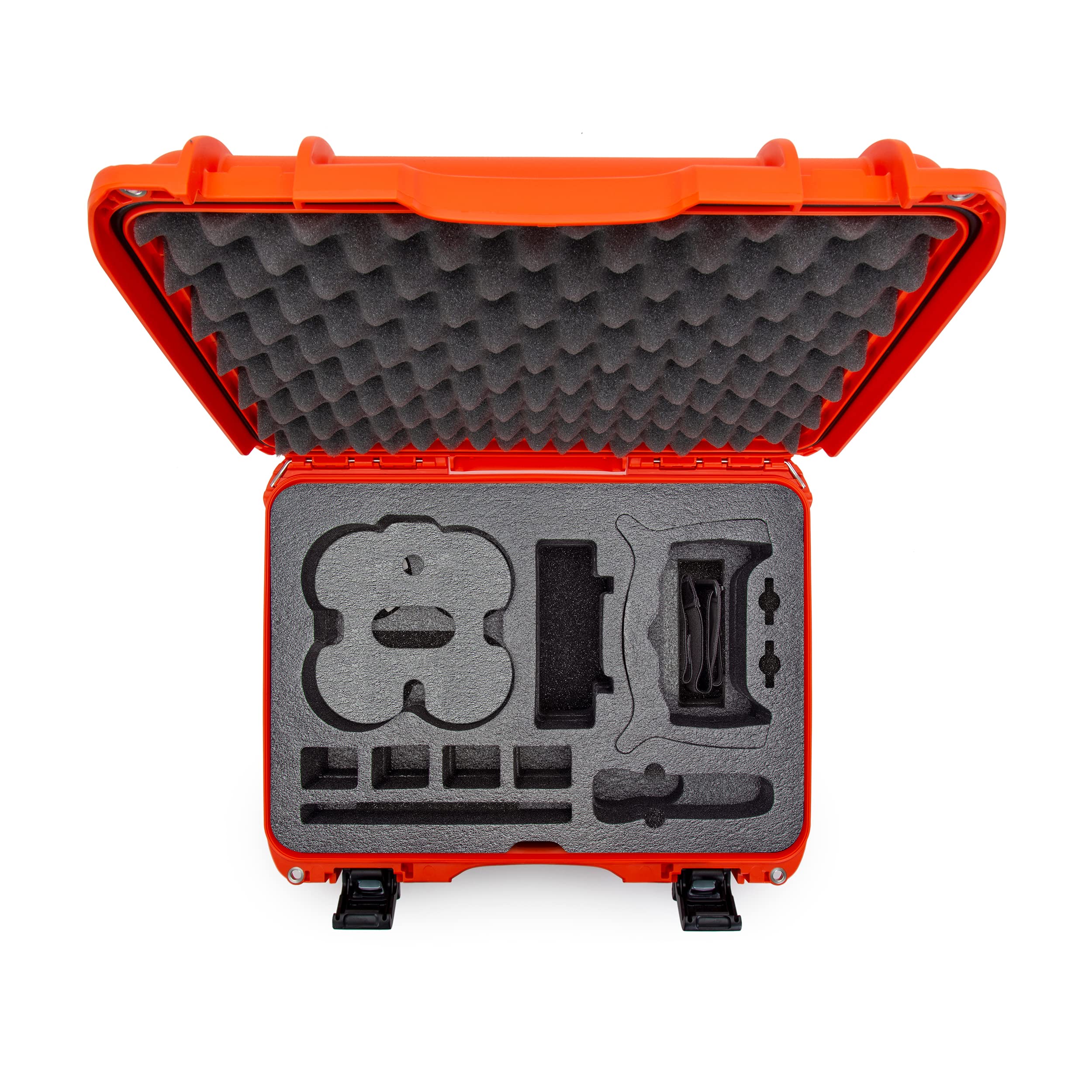 Waterproof Nanuk 925 Hard Case with Foam Insert for DJI Avata FPV Unit, Goggles and Fly More Combo - Orange (925S-080OR-0A0-C0745)