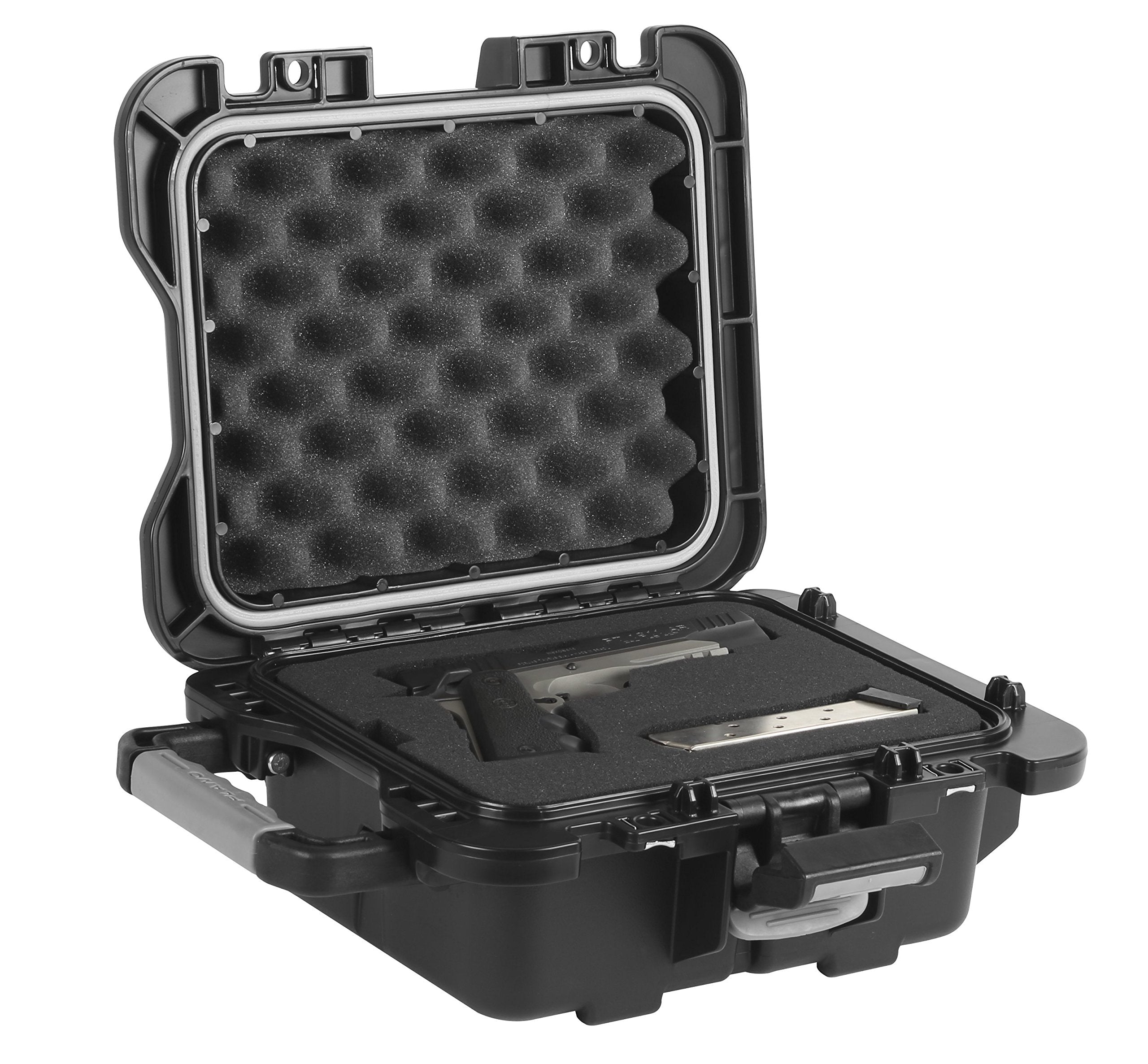 Plano Medium Mil-Spec Pistol Case Fieldlocker, Black, Medium