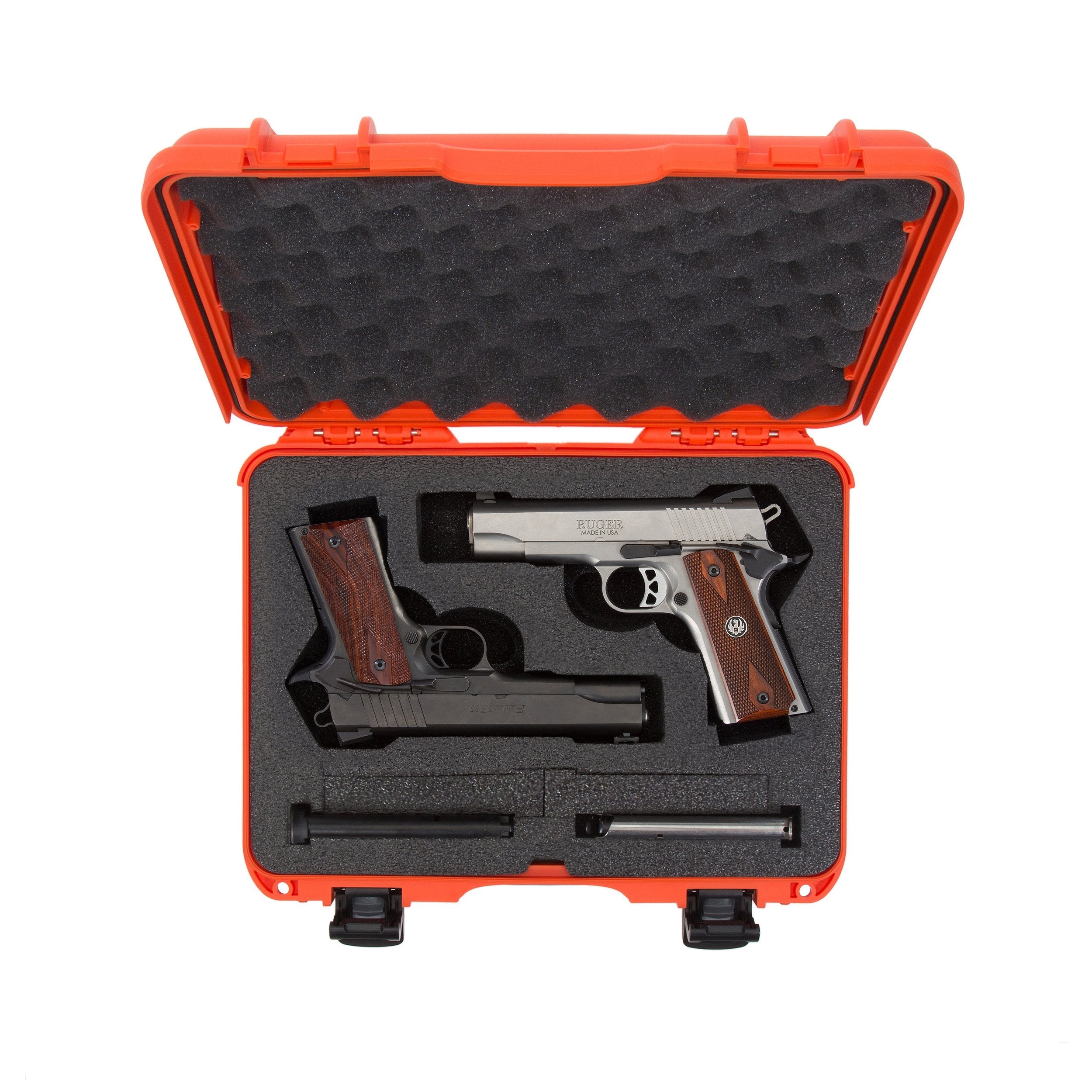 2UP Nanuk 910 Waterproof Classic Pistol Hard Case - Orange