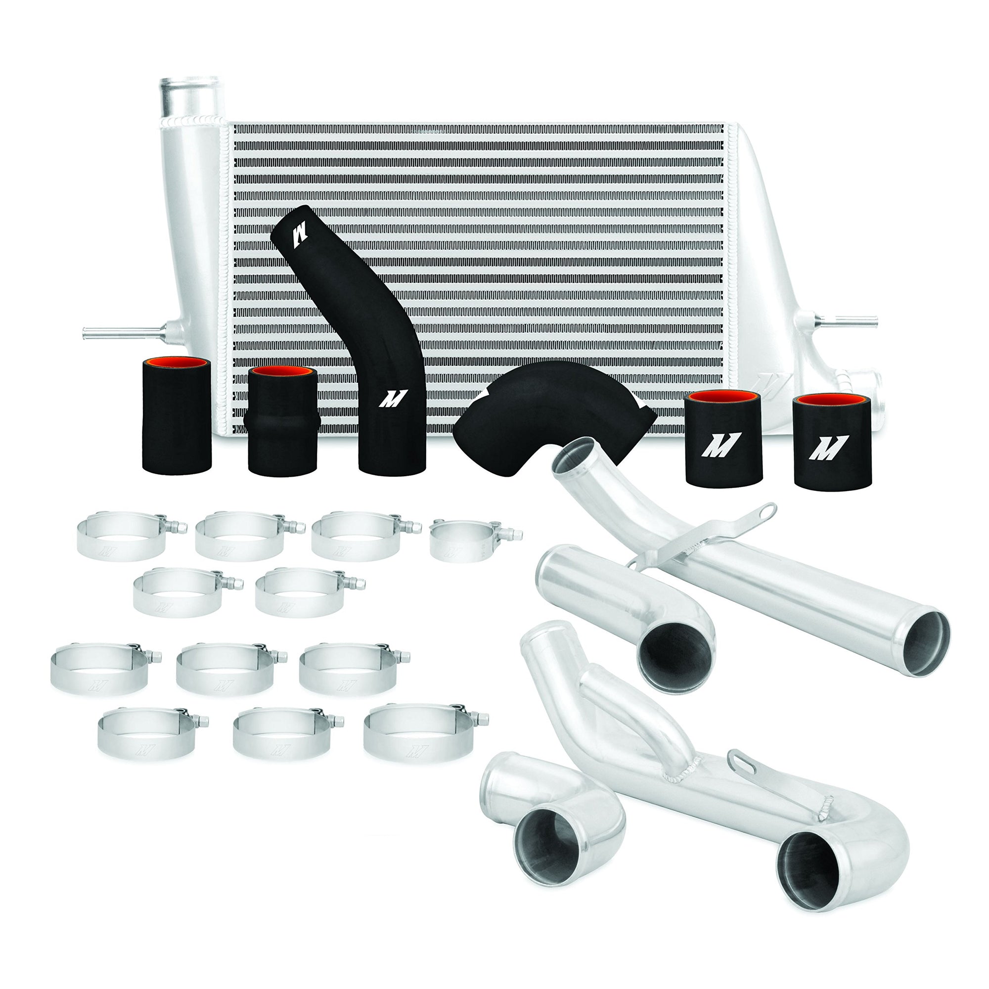 Mishimoto Performance Intercooler Kit MMINT-EVO-10KSL Fits Mitsubishi Lancer Evo X 2008-2015 Silver