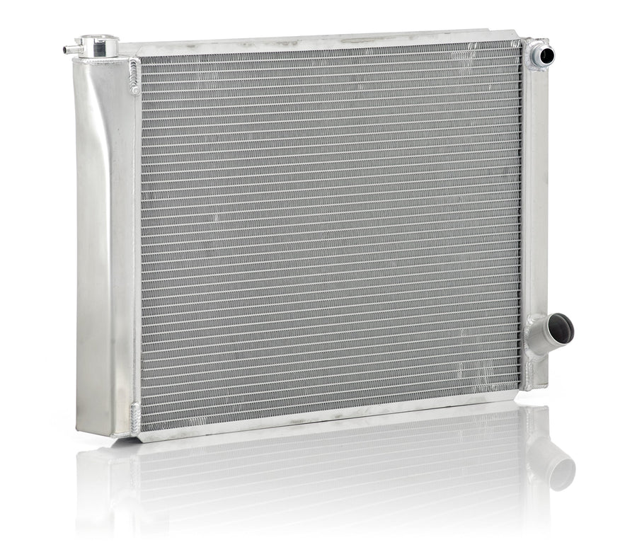 35029 Be Cool Dual Pass 16AN Inlet Circle Track Radiator (Dual 1" Core)