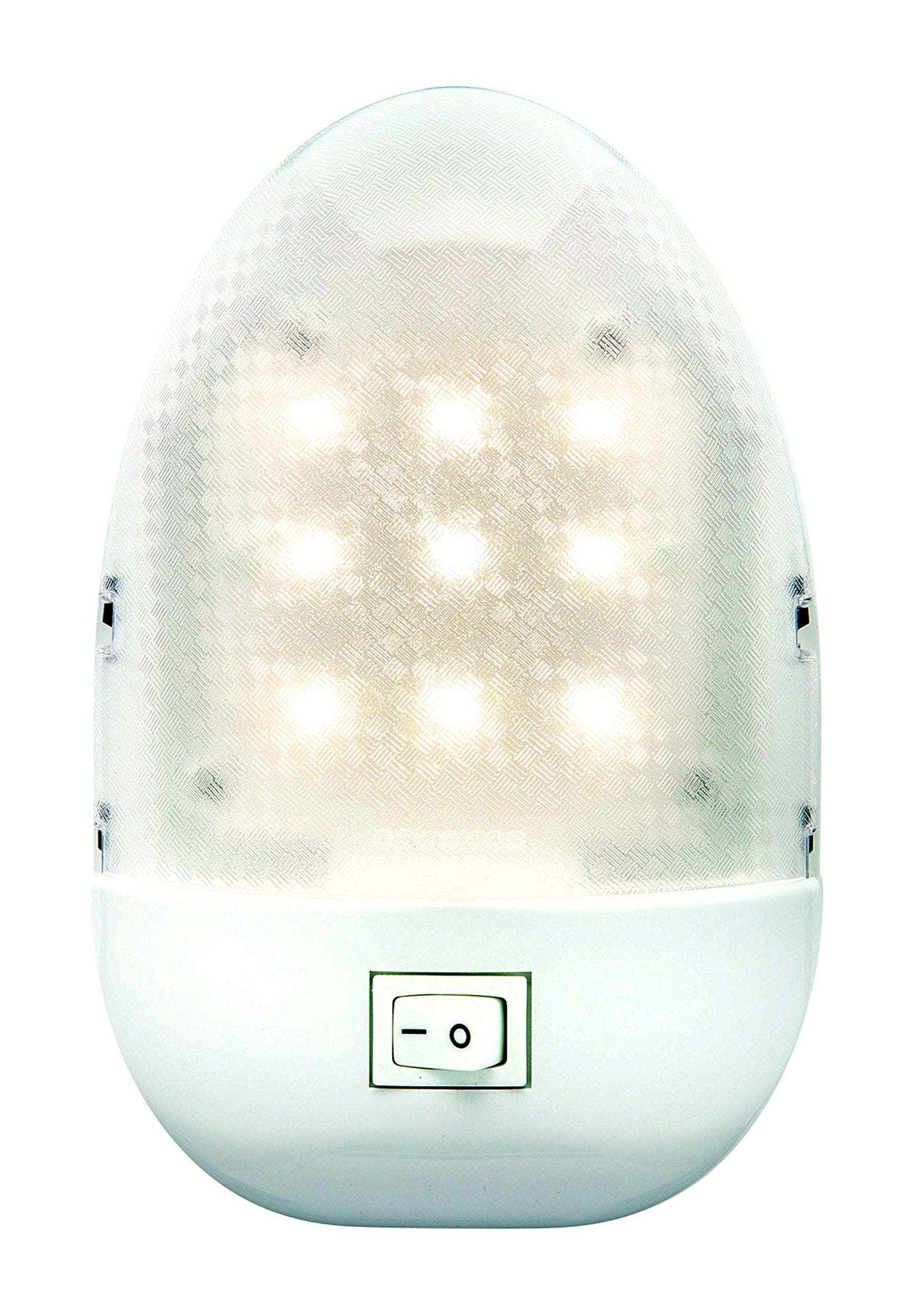 Optronics Single RVILL33P Fixture On/Off Switch (Interior Led Rv Light), White