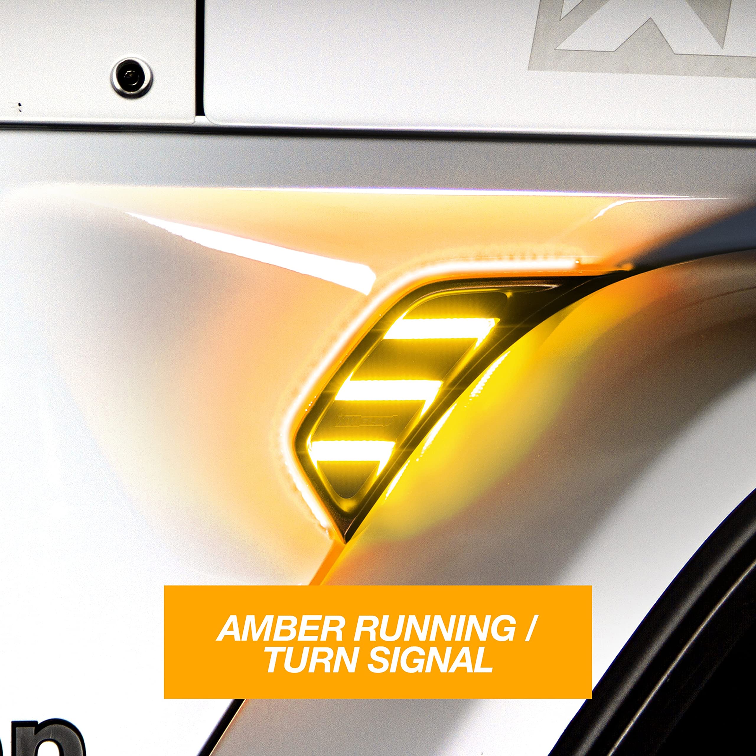 Fender Amber Turn Signal & Running Light For JEEP JL&JT