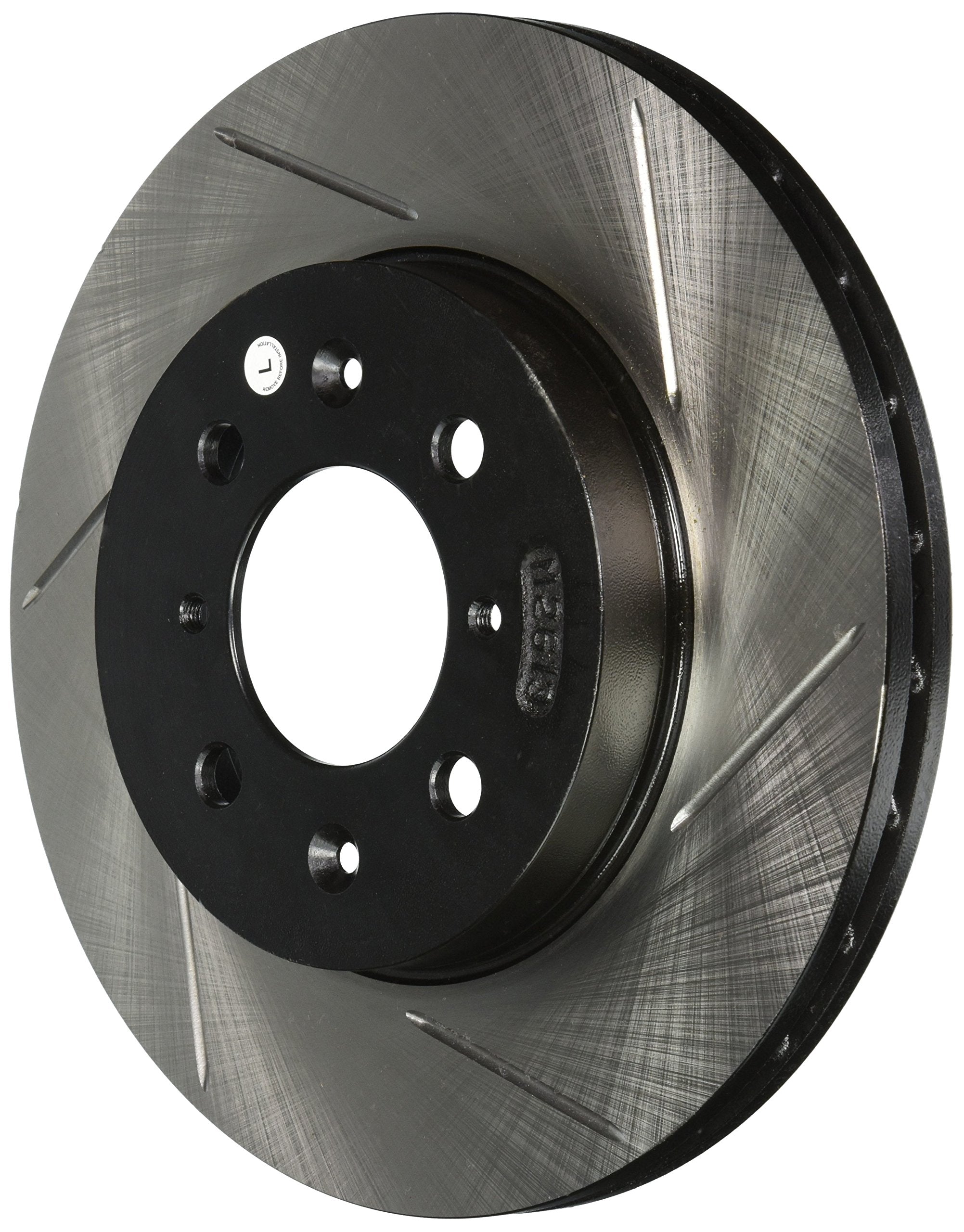 Front Slotted Disc Brake Rotor Power Slot 12640021SL for Honda Acura