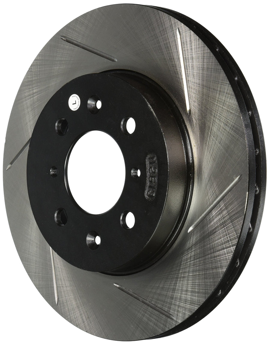 Front Slotted Disc Brake Rotor Power Slot 12640021SL for Honda Acura