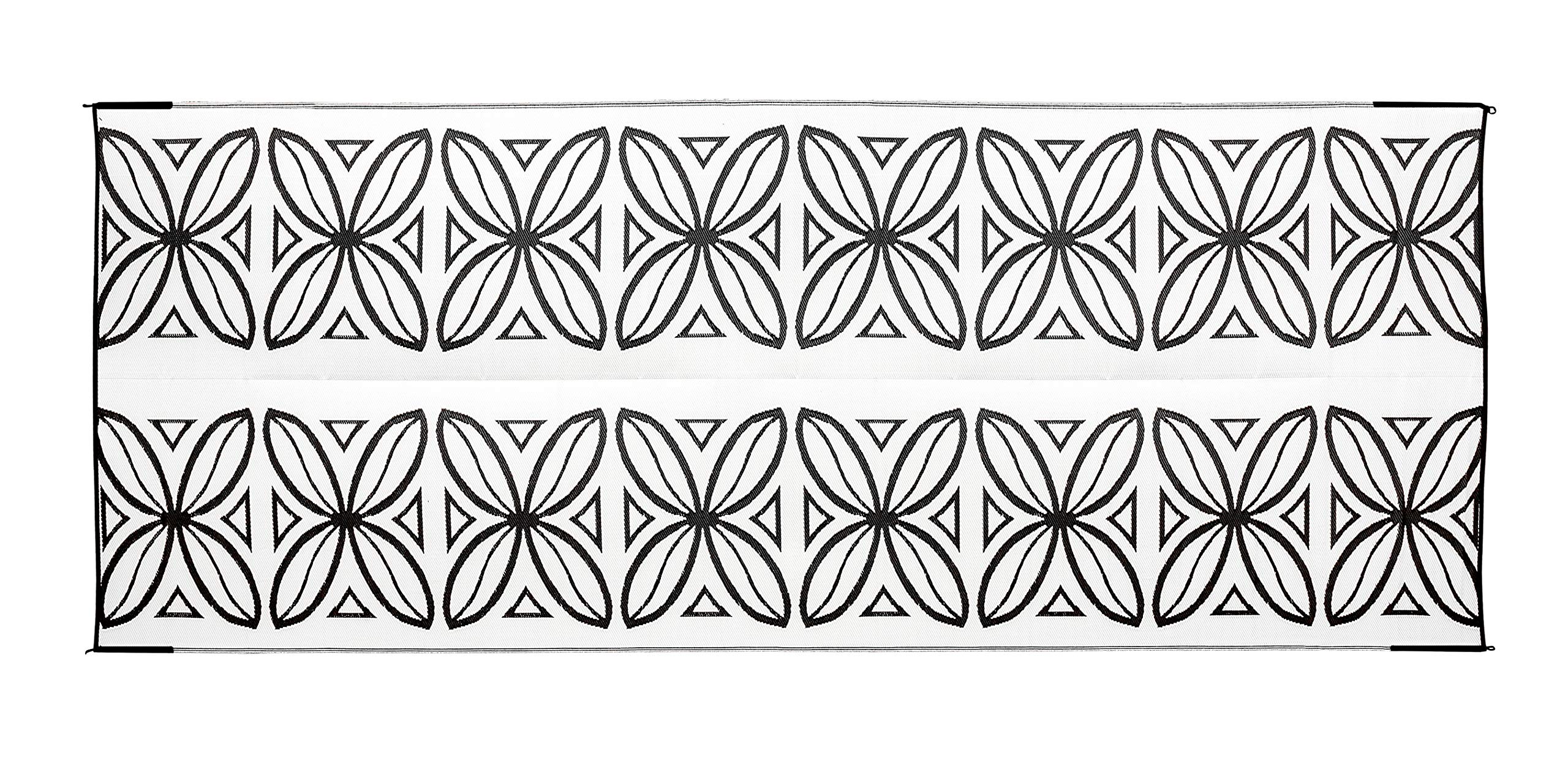 Botanical Camco 42833 Awning Leisure Mat-Charcoal 8' x 20'