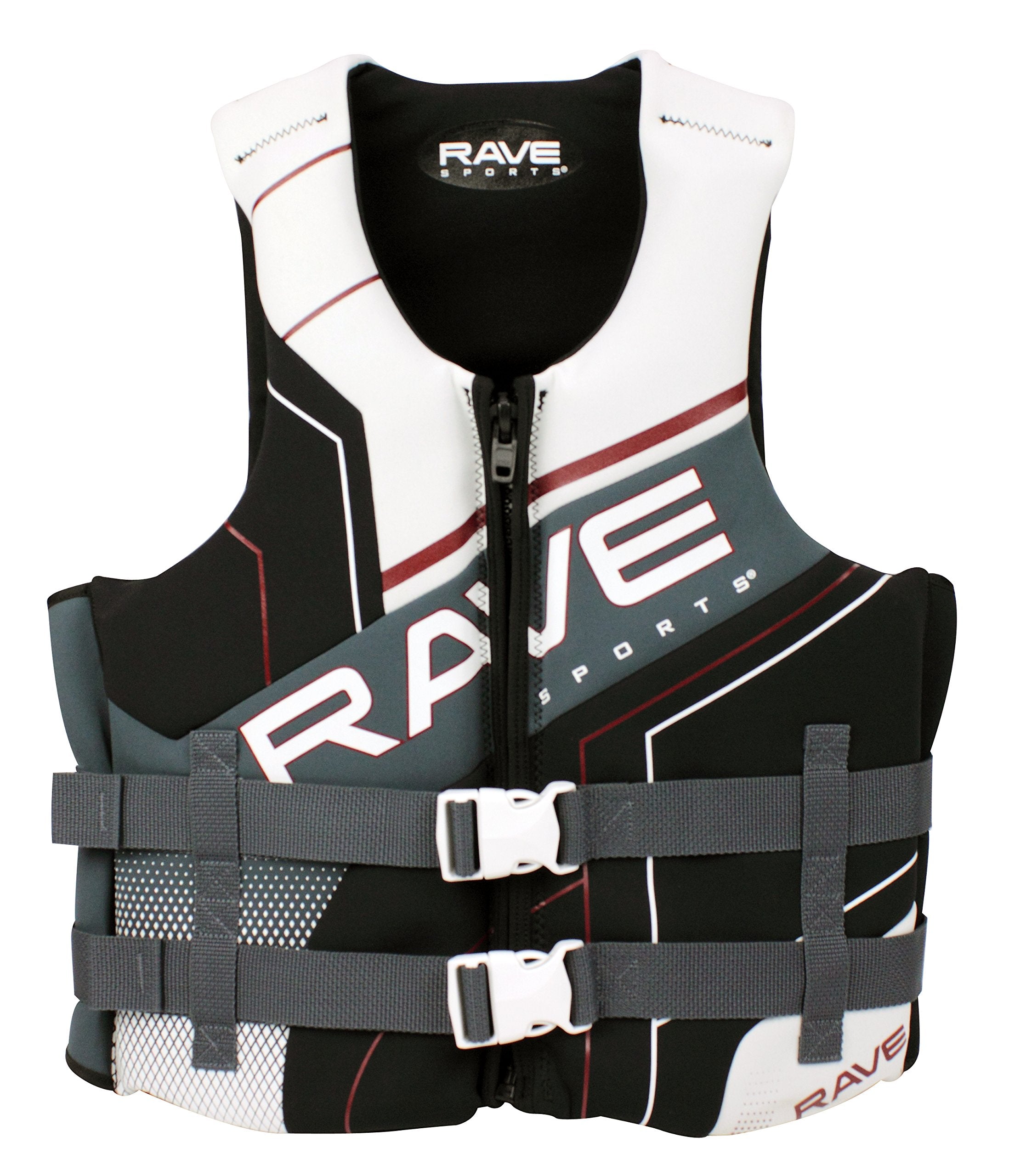 Rave Sports Neoprene Adult Life Vest PFD, USCG Approved Type III PFD Dual Neo Life Vest - 2XL / 3XL