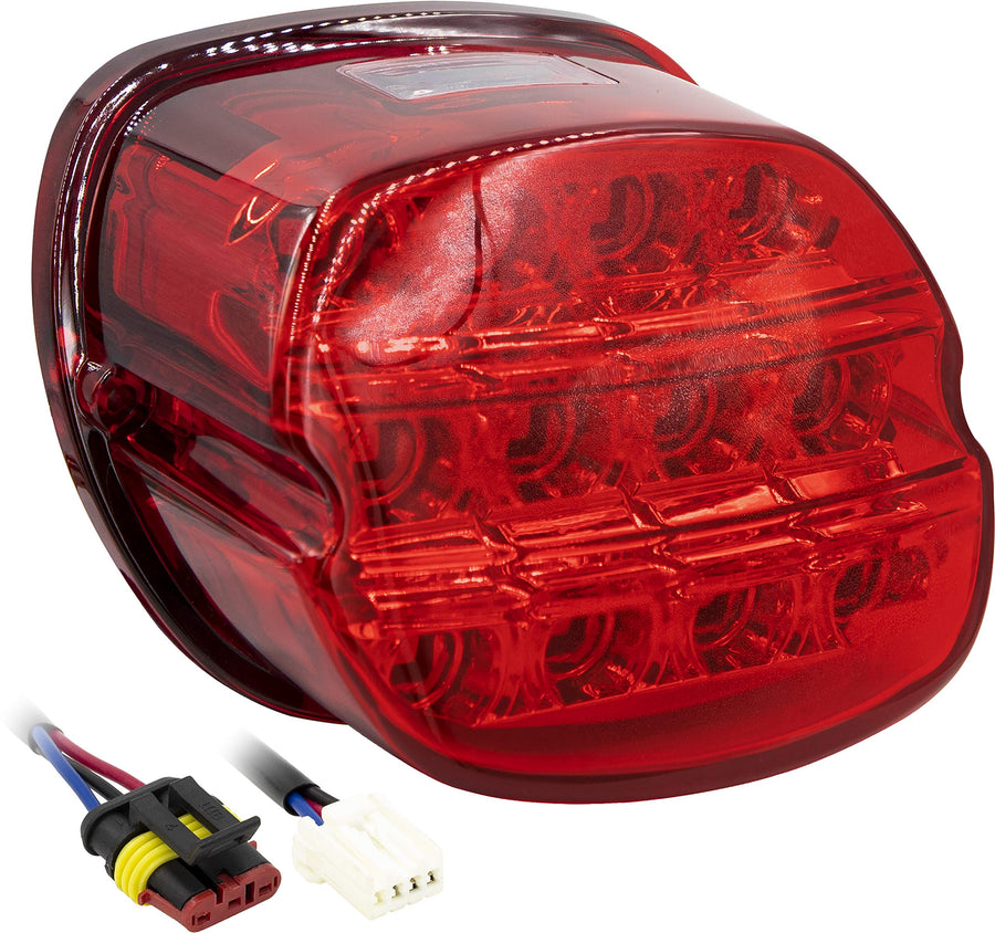 LED Replacement Tail Light Saddle Tramp - Red Lens 1999-2009