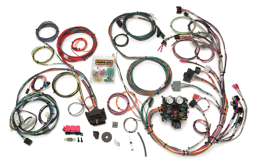 Direct Fit Painless Performance 10111 Chassis Harness for 1987-1991 Jeep YJ, 23 Circuits