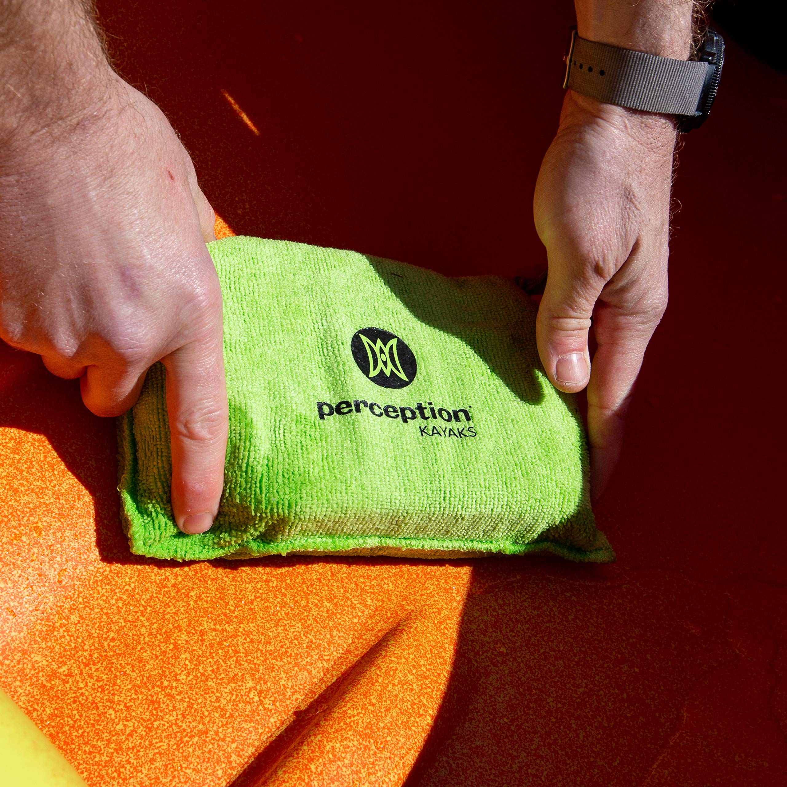 Kayaking Sponge Perception | Water Absorbing Sponge Kayaking | Absorbs up to 1 Liter, Yellow, One Size