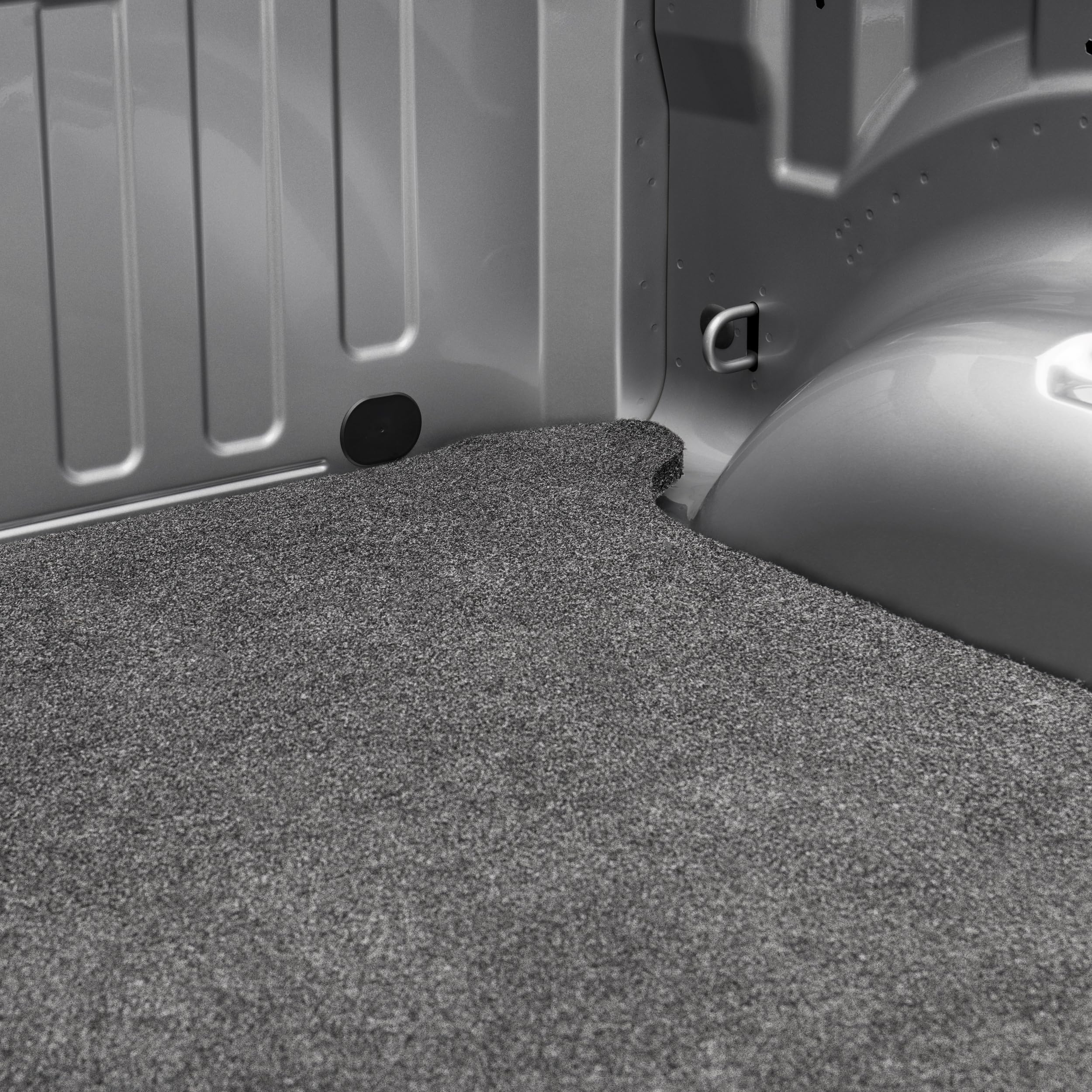 BedRug Bedmat | 5' Bed Fits 2024-2026 Ford Ranger SuperCrew, Models w/Non Liner/Spray-in | Charcoal Grey, BMR24DCS