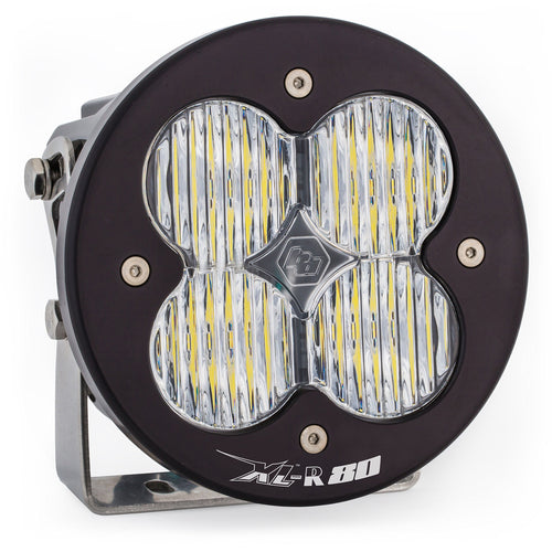 Baja Designs XL-R LED Light Pod 80 for Jeeps, Off Road 4x4, Trucks, UTV (Clear - Wide Cornering)