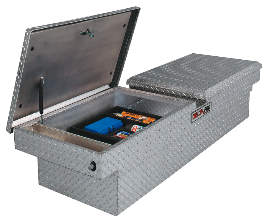 Delta Pro Full Size Bright Aluminum Rear-Hinged Dual Lid Crossover Truck Box Delta PAC1598000