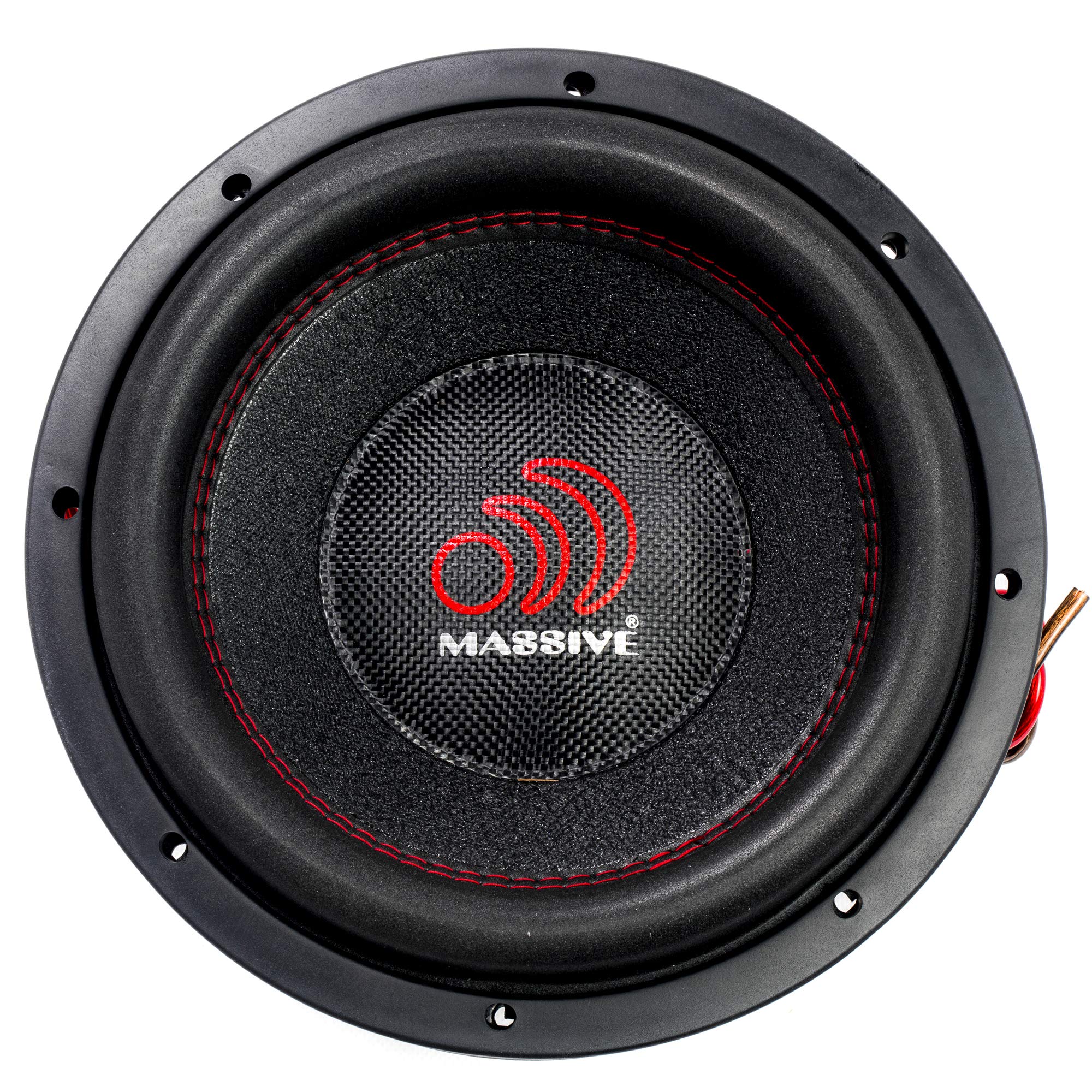 10" Massive Audio 3000 Watt Subwoofer Dual 4 Ohm Competition SUMMOXL104