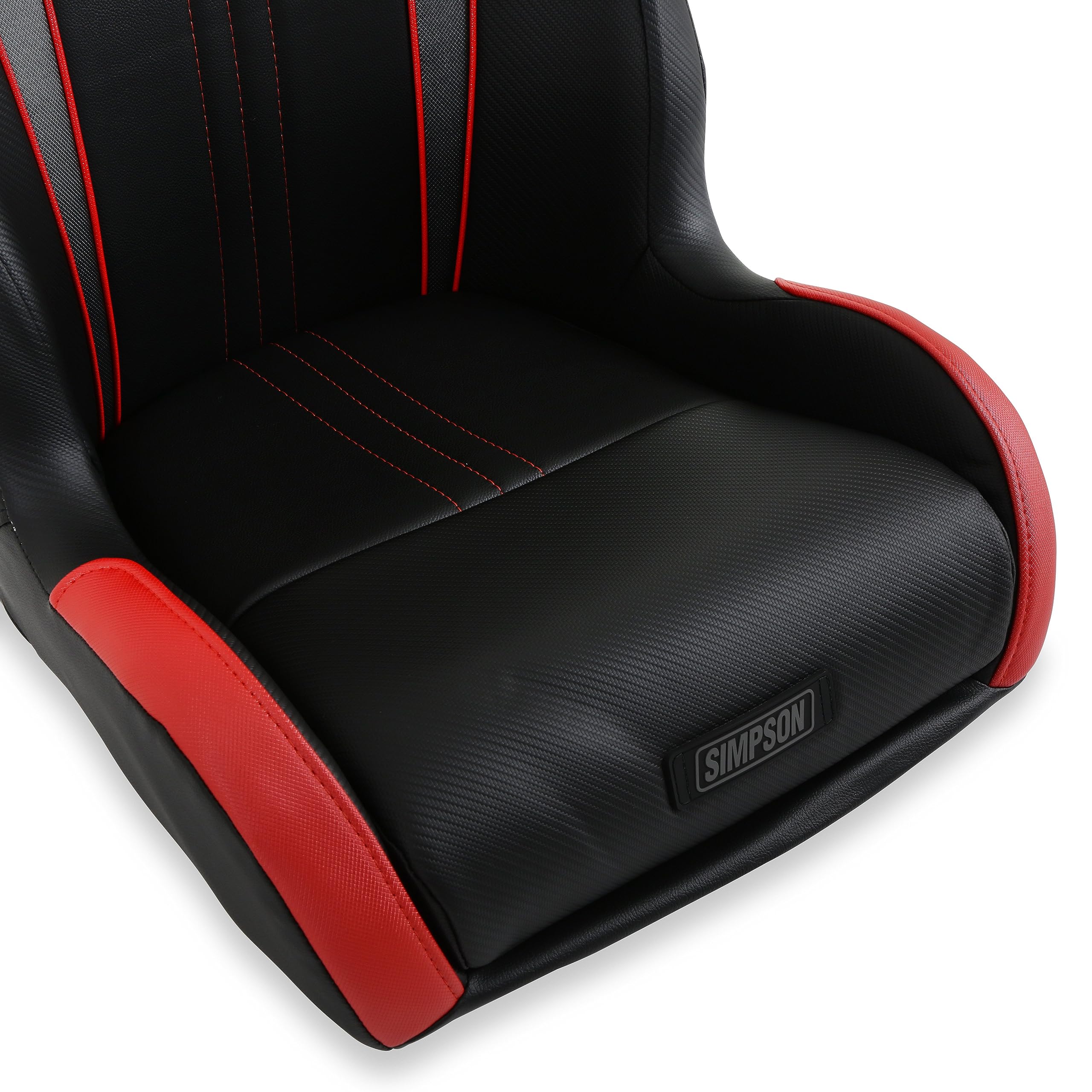 Vortex II Simpson Racing 104-306 UTV Seat Black/Red Each