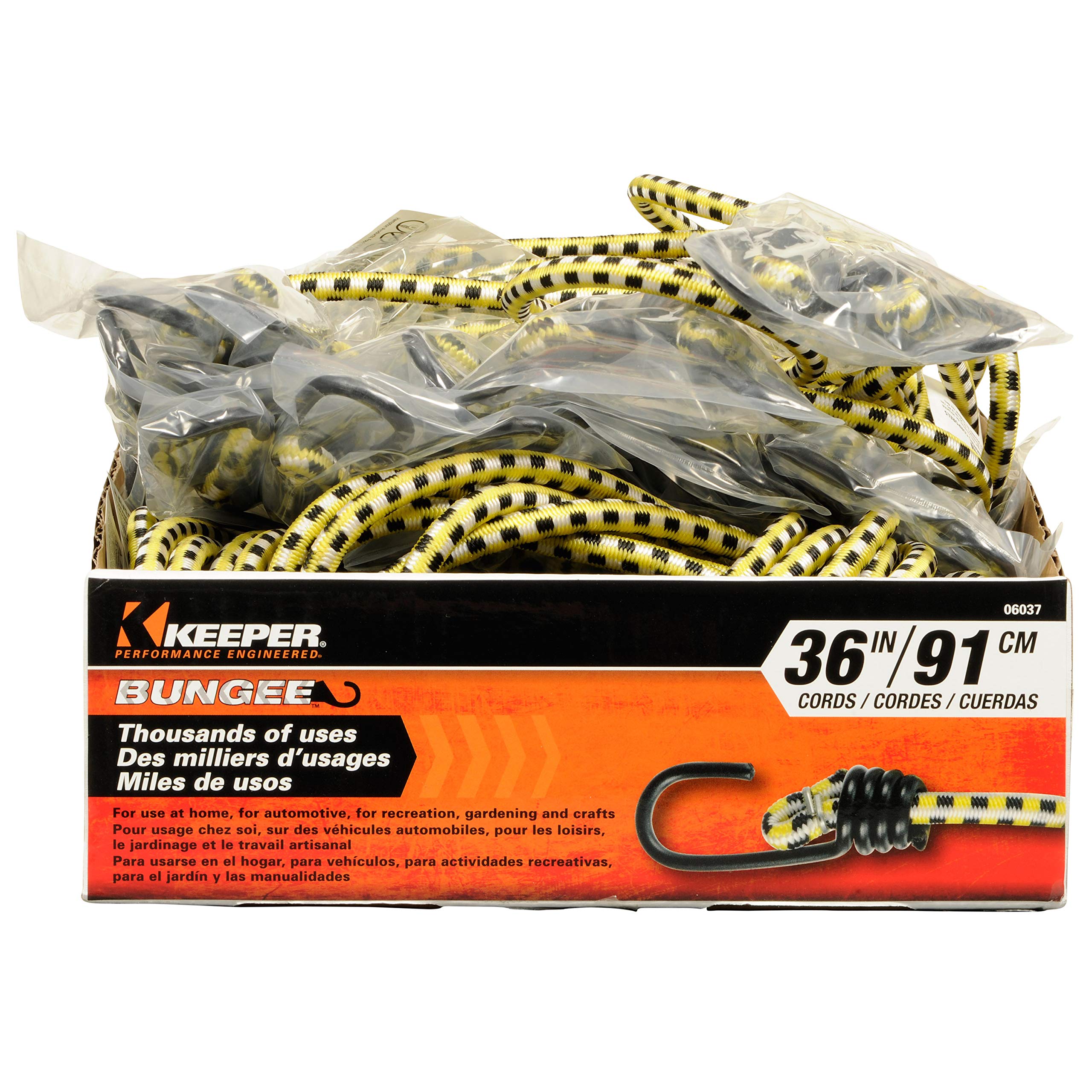 Elastic Bungee Stretch Cord Size: 36"