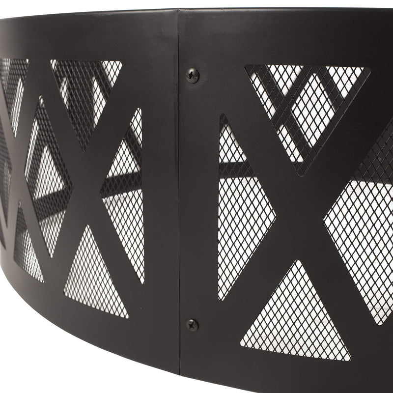 OFW884FR Pleasant Hearth Lattice Fire Ring