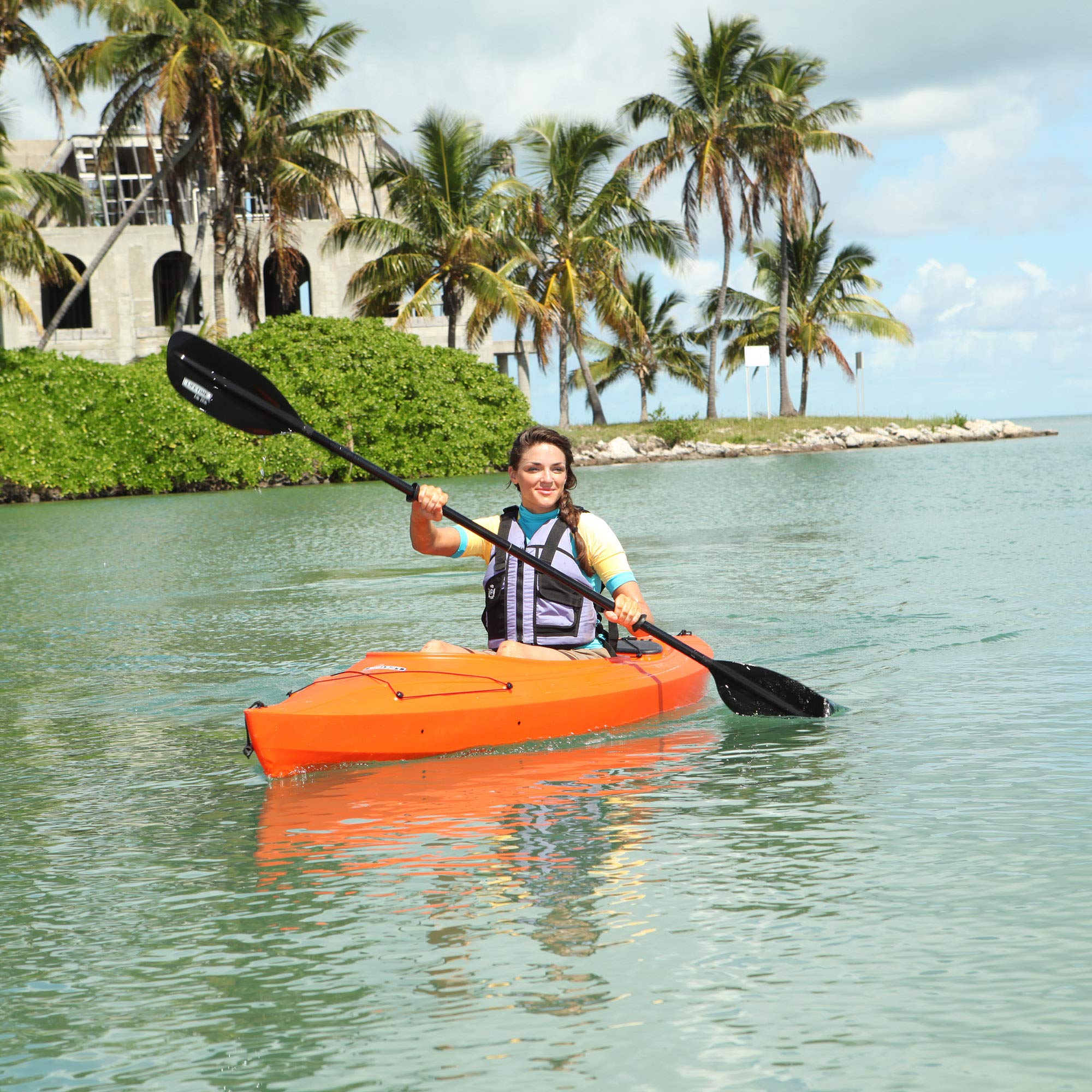 Payette 98 Lifetime Sit-in Kayak (Paddle Included)