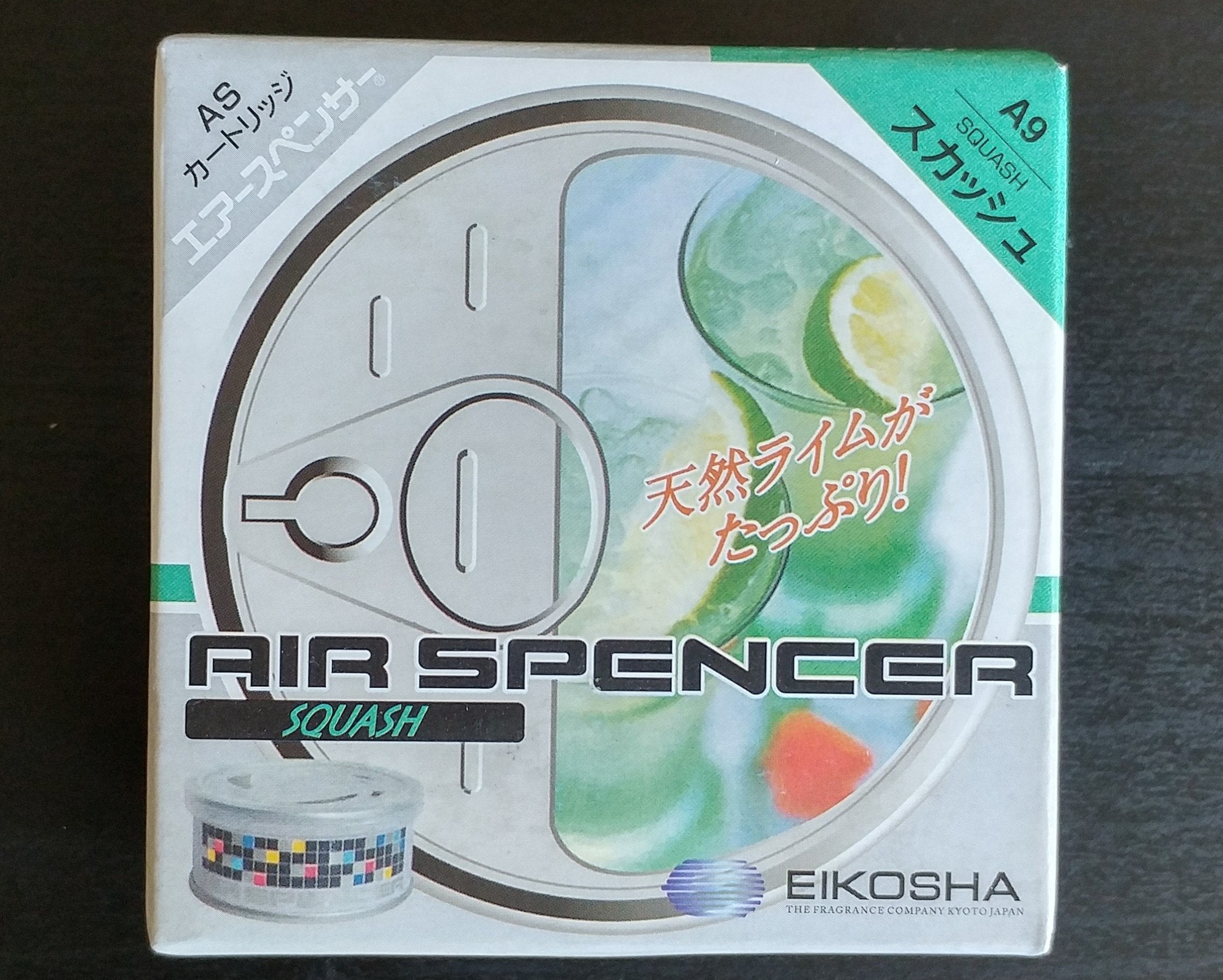 A9 SQUASH AIR FRESHENER 2-PACK (EIKOSHA AIR SPENCER)