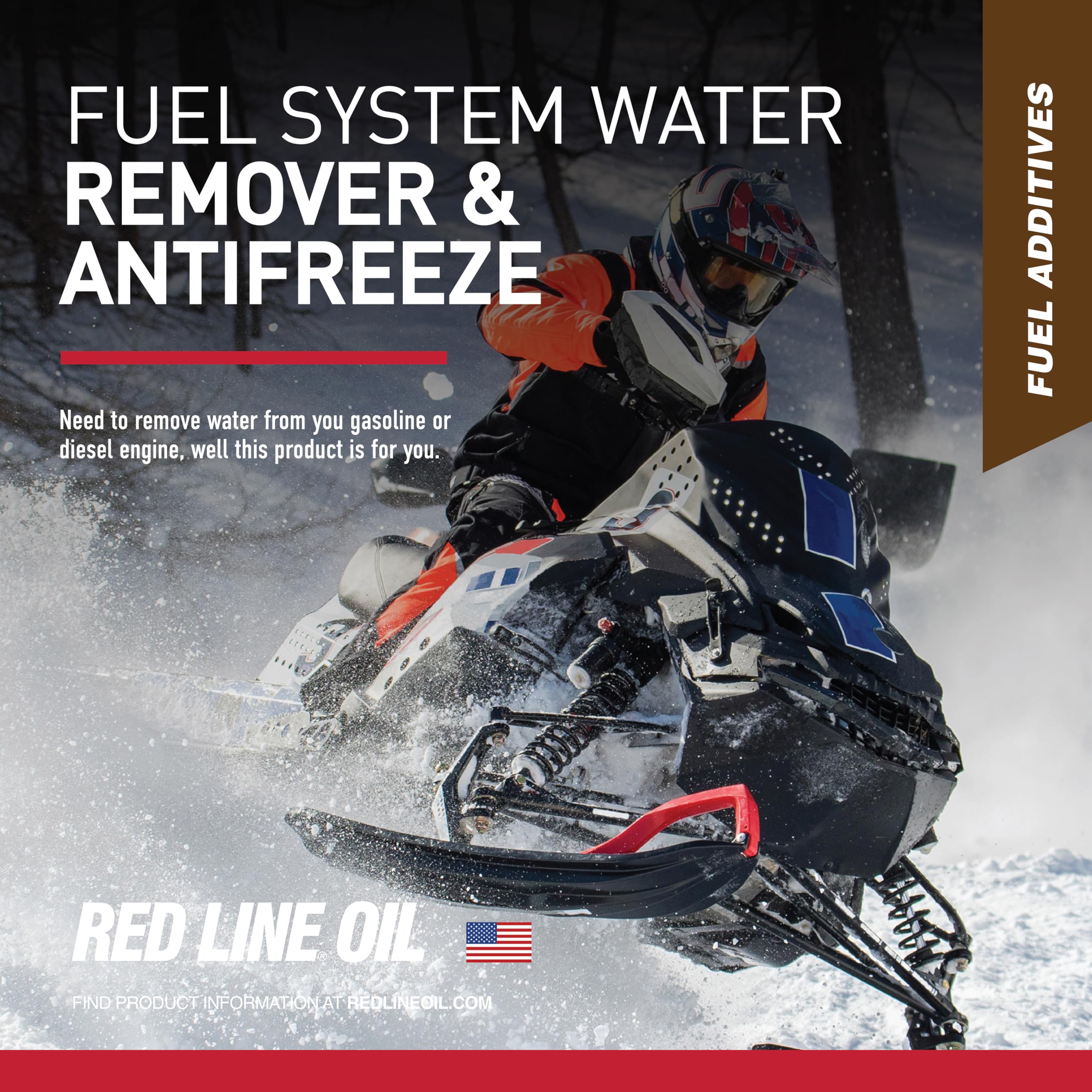 60302 Red Line Fuel System Water Remover and Antifreeze - 12 Ounce