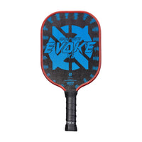 Evoke XL Onix Graphite Pickleball Paddle Features Polypropylene Core, Graphite Face, and Oversized Shape, Blue