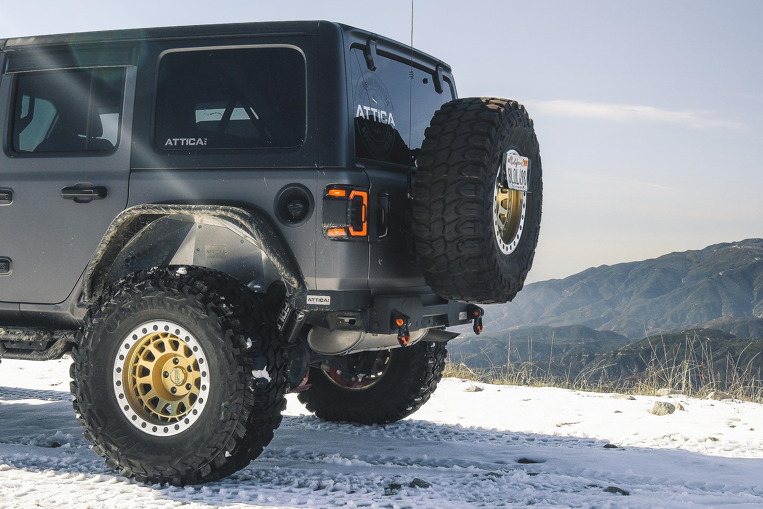 Attica4x4 Cobra Tek - Terra Series Inner Fender Liner | Compatible with Jeep Wrangler JL (2018-2023) | Aluminum Protection and Style | Silver Finish.