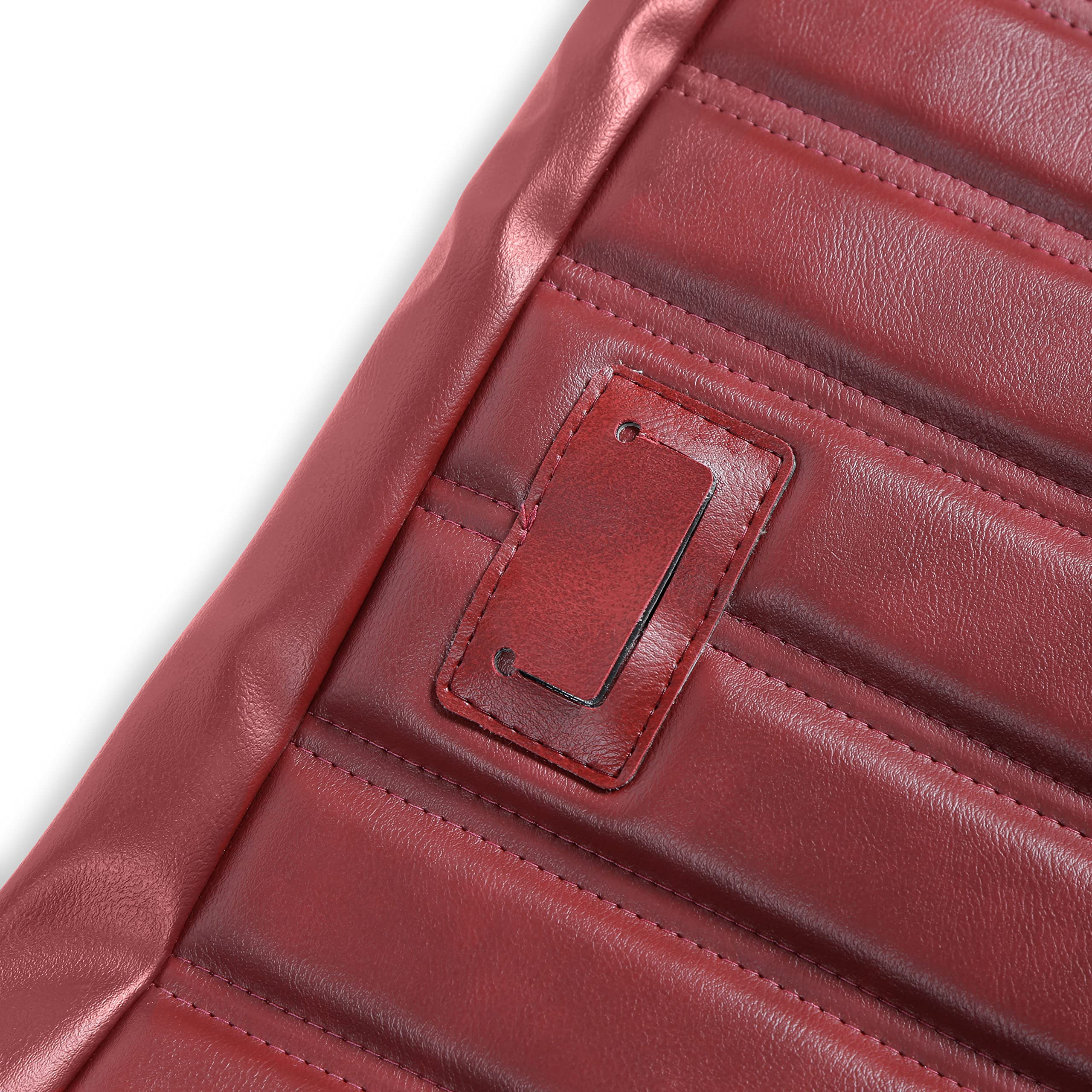 05-301 Brothers Trucks Vinyl Seat Upholstery Full Pleat - Maroon