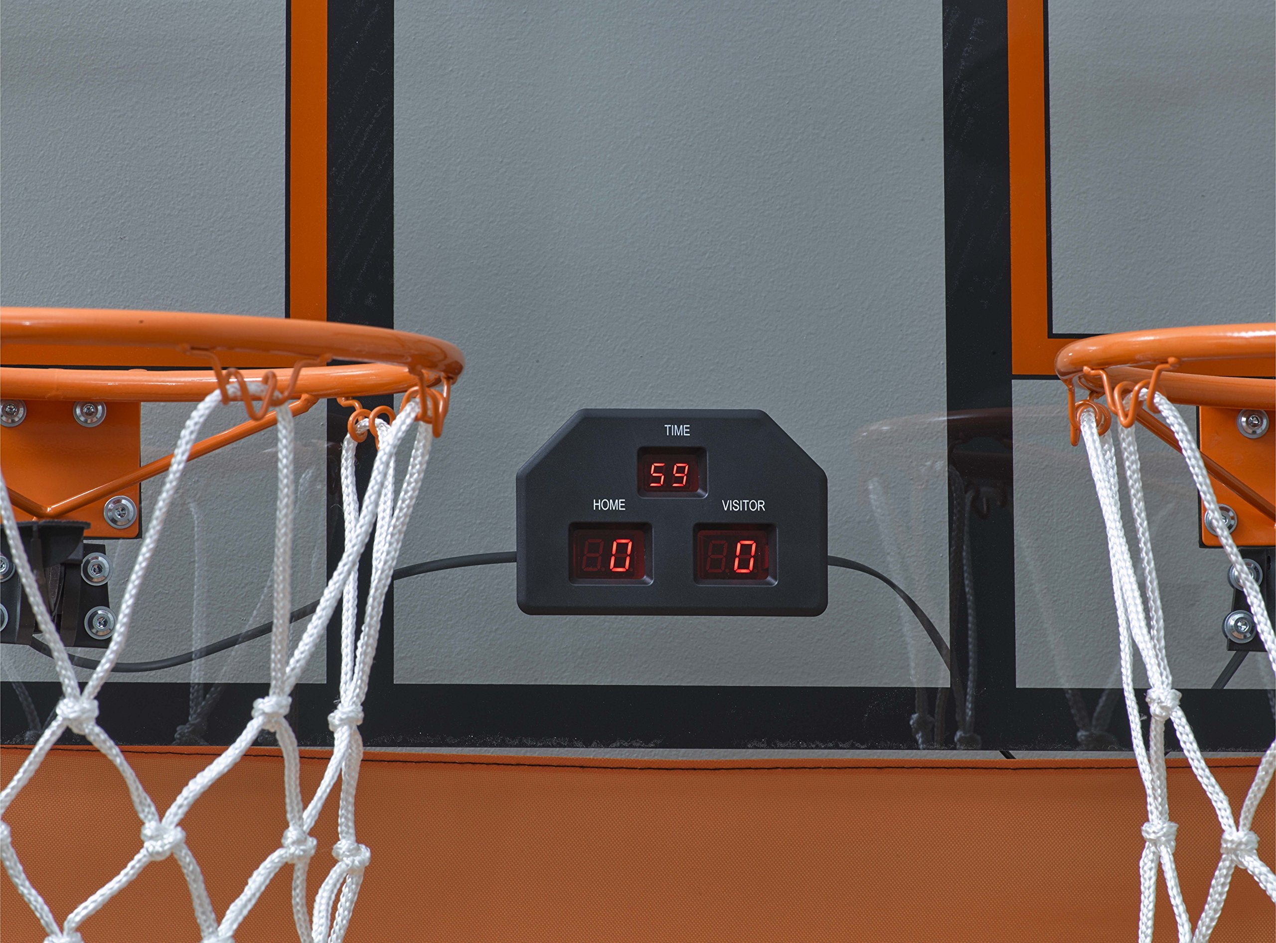 Slam Dunk Atomic Basketball Shootout Includes 4 Miniature Basketballs and Air Pump and Needle