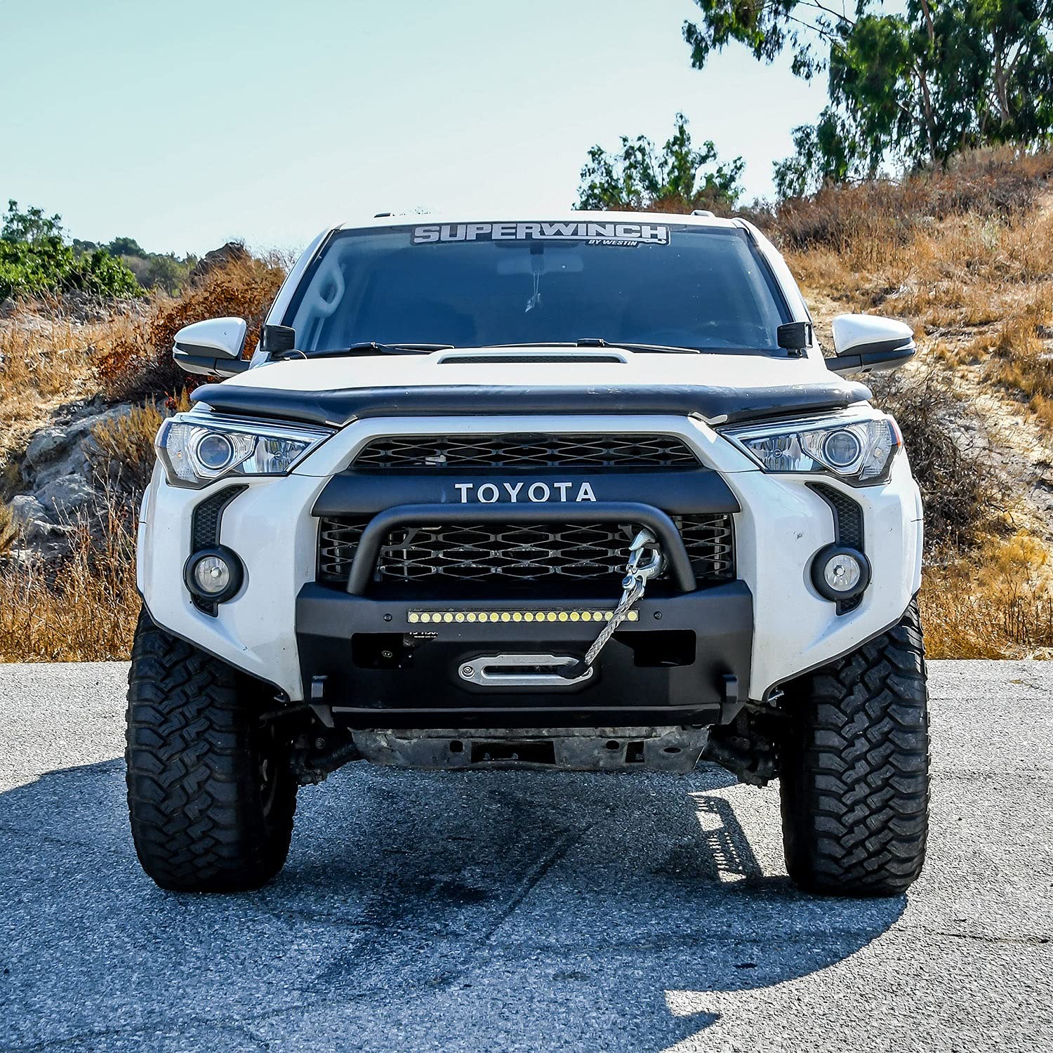Pro-Series Westin 58-411155RB Front Bull Bar fits 2014-2024 4Runner (Excl. Limited and Nightshade) Textured Black