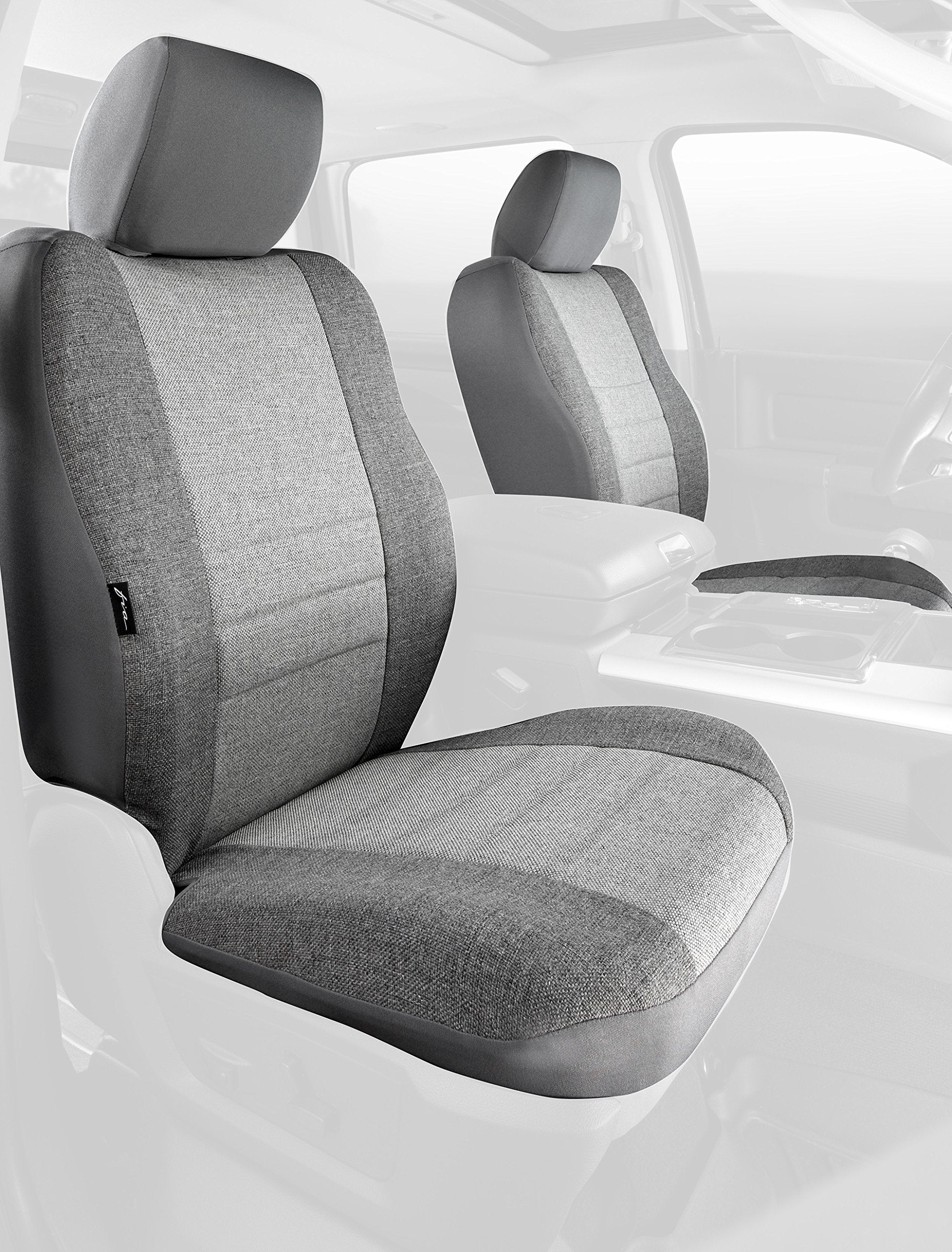 OE32-99 Fia GRAY OE30 OE Gray Seat Cover (Rear Bucket Seats/Tweed)