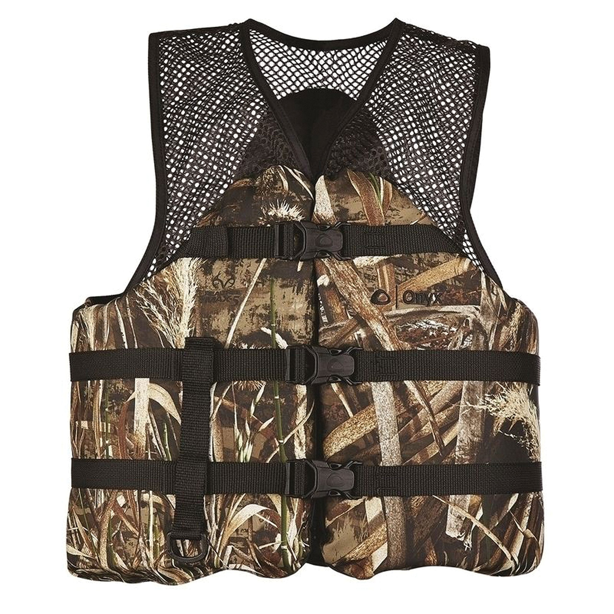 Mesh ONYX Classic Sport Life Jacket, XX-Large, Realtree Max