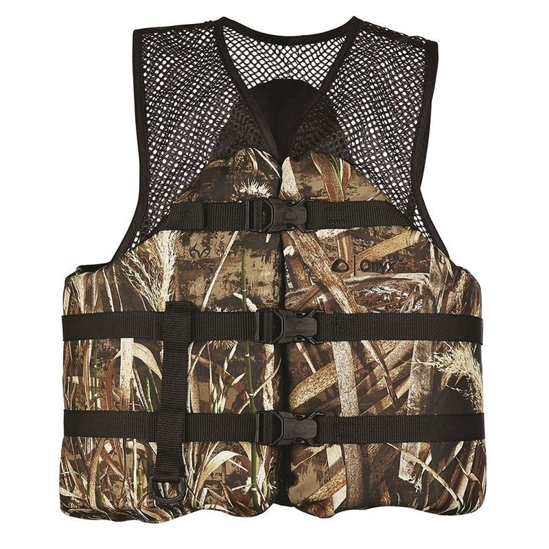 Mesh ONYX Classic Sport Life Jacket, XX-Large, Realtree Max
