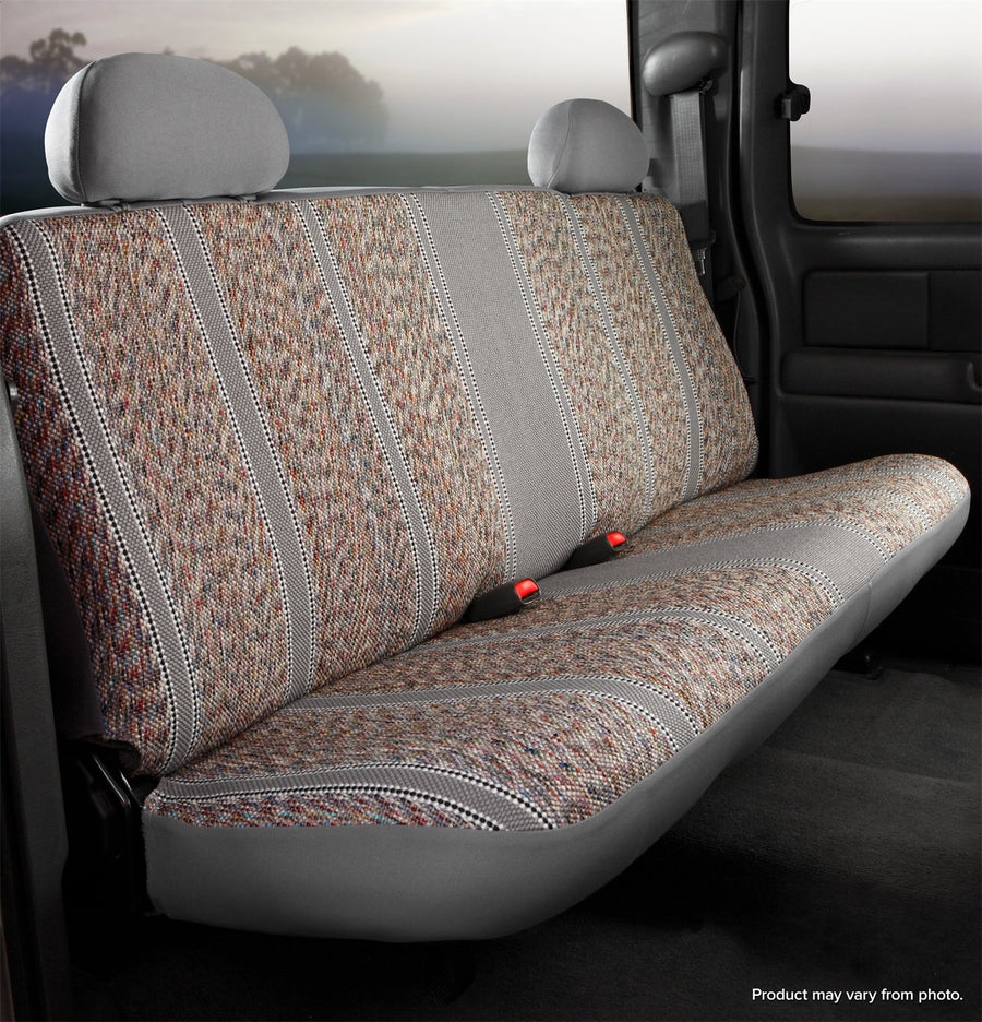 Custom Fit Fia TR49-30 GRAY Bucket Seats Front Seat Cover - Saddle Blanket, (Gray)