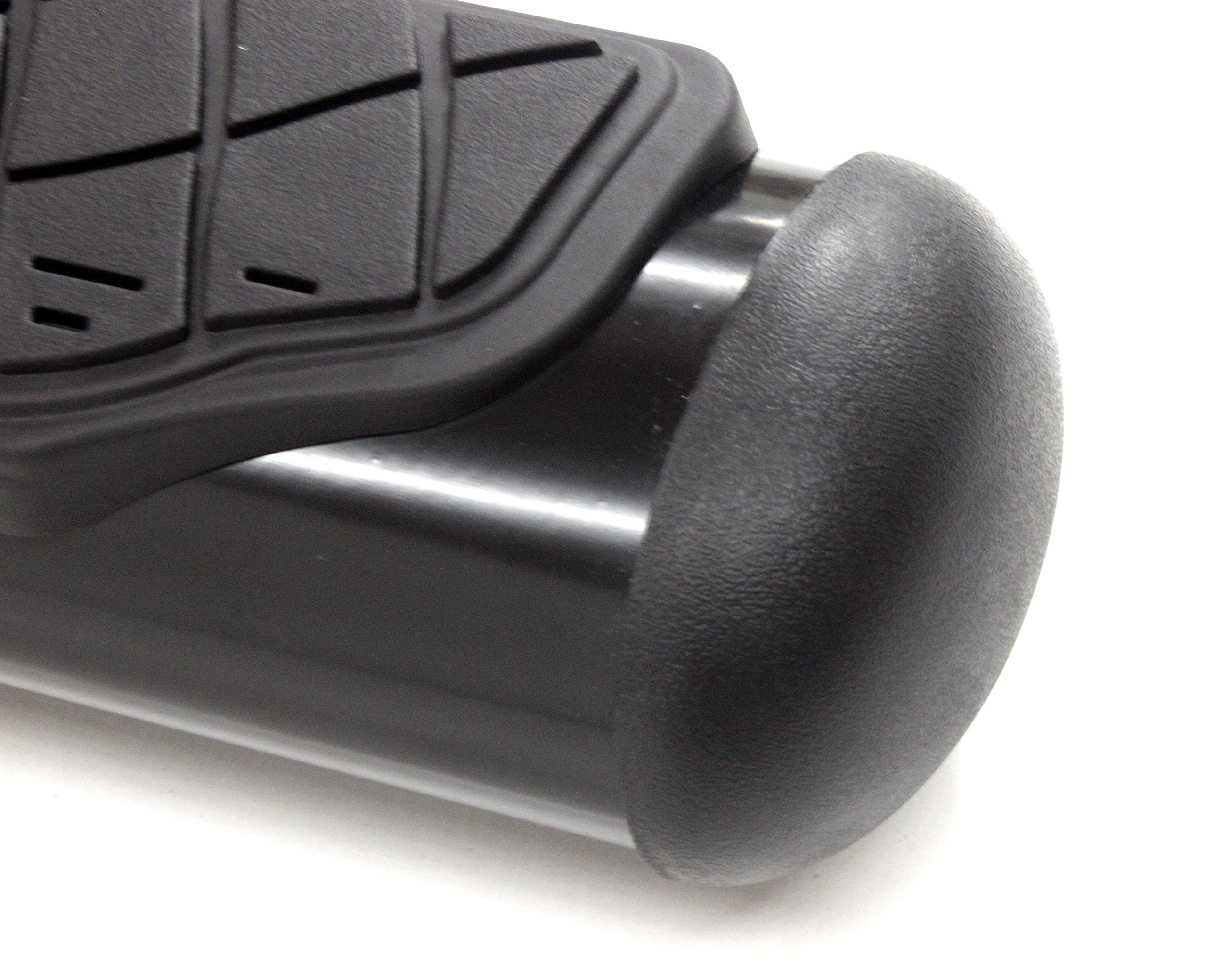 460B Go Rhino 4" Oval Hitch Step - Black, 2" Receiver