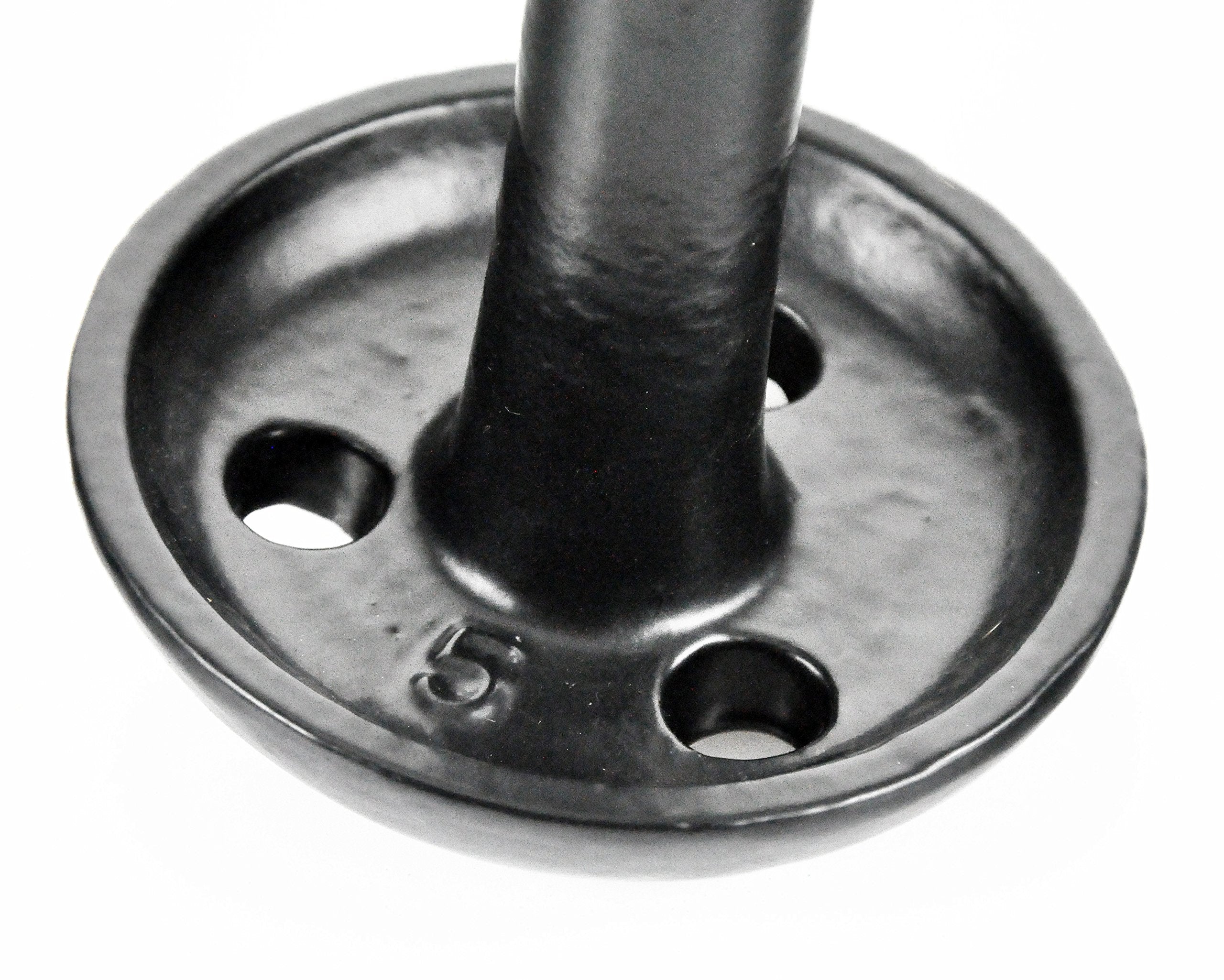 5lb YakGear Mushroom Anchor, Black
